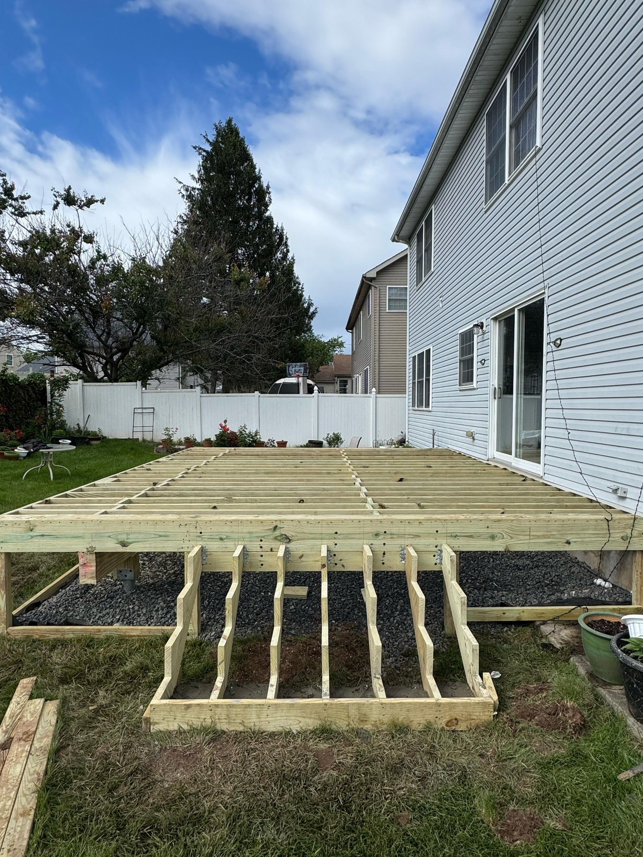 Project in Woodbridge Township by deck guardian