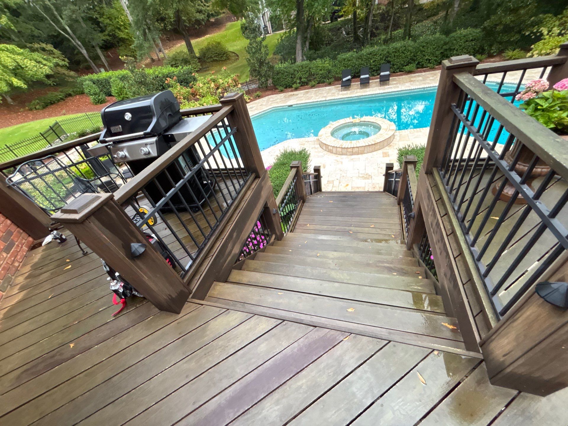 Wood Deck using Wood Sealant and Stain by DuraSeal