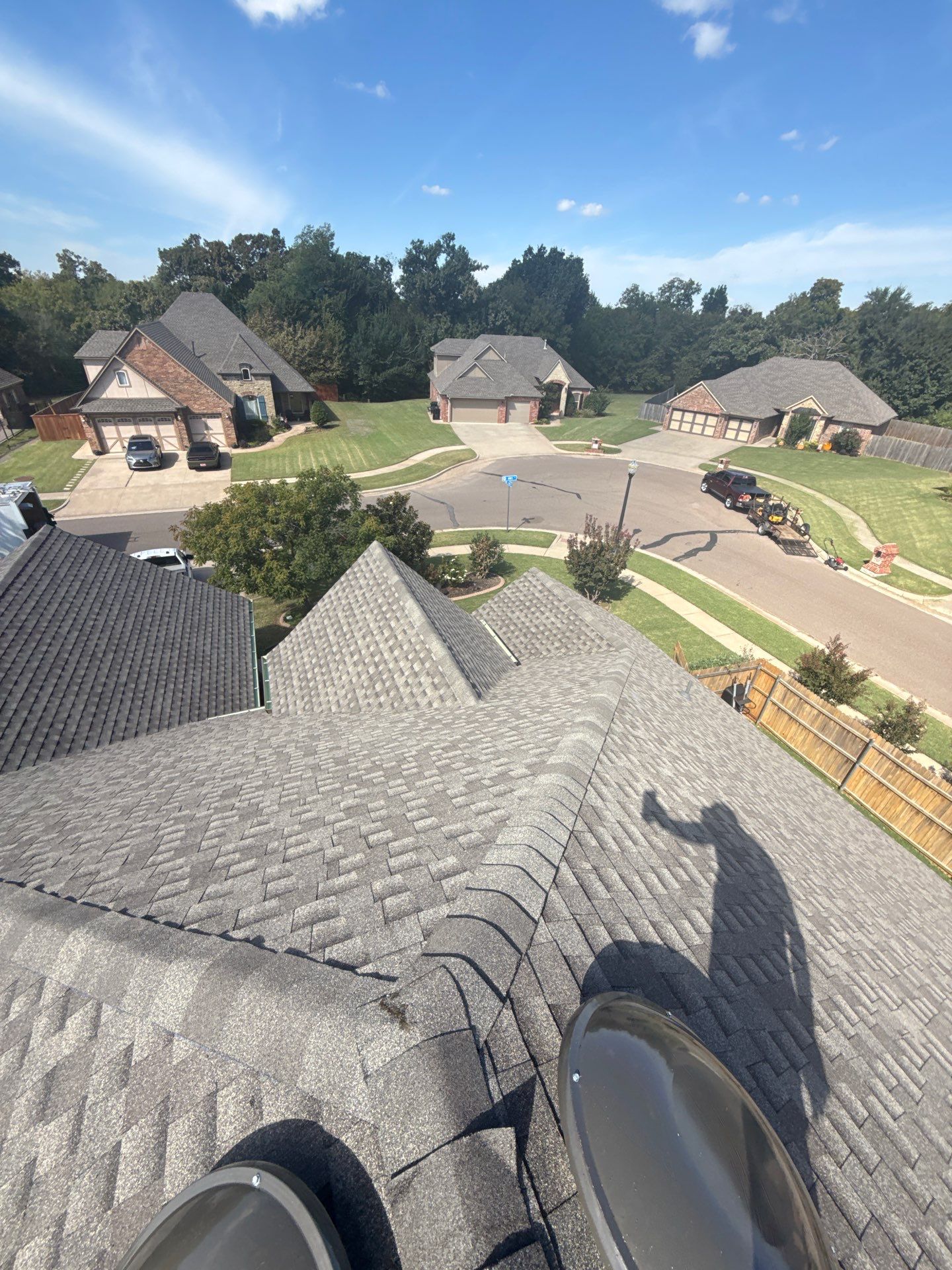 roof replacement in Moore by McCann's Roofing and Construction