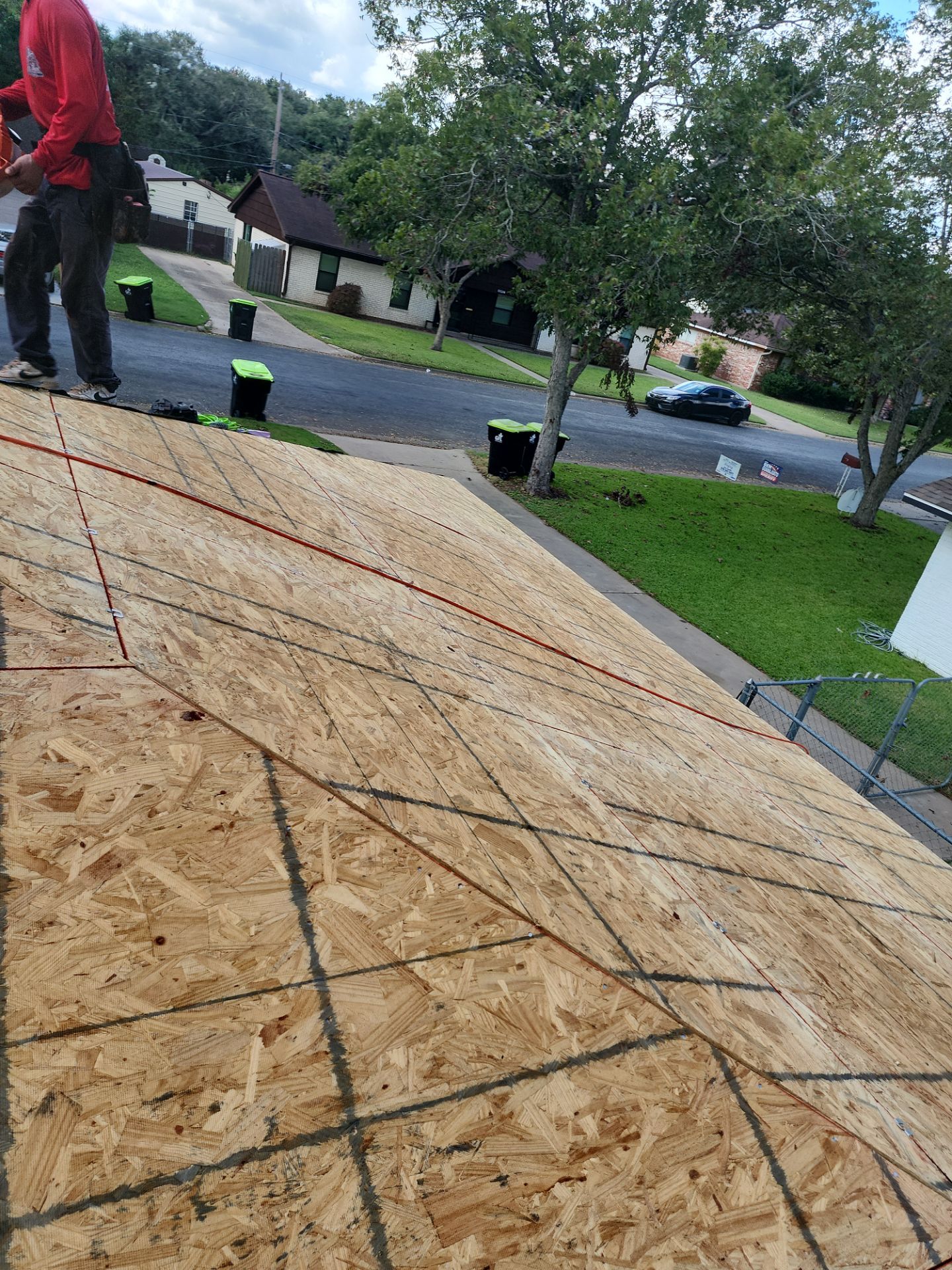 Residential Roofing Installation using Owen's Corning Duration (Lifetime) Shingles by Roof Repair Company
