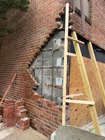 Structural Masonry Repair in Philadelphia by FLAPA & KeyStone