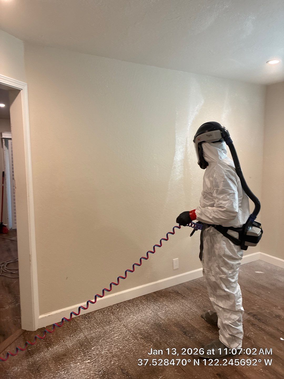 Project in Redwood City by 911 Hazmat Cleanup 