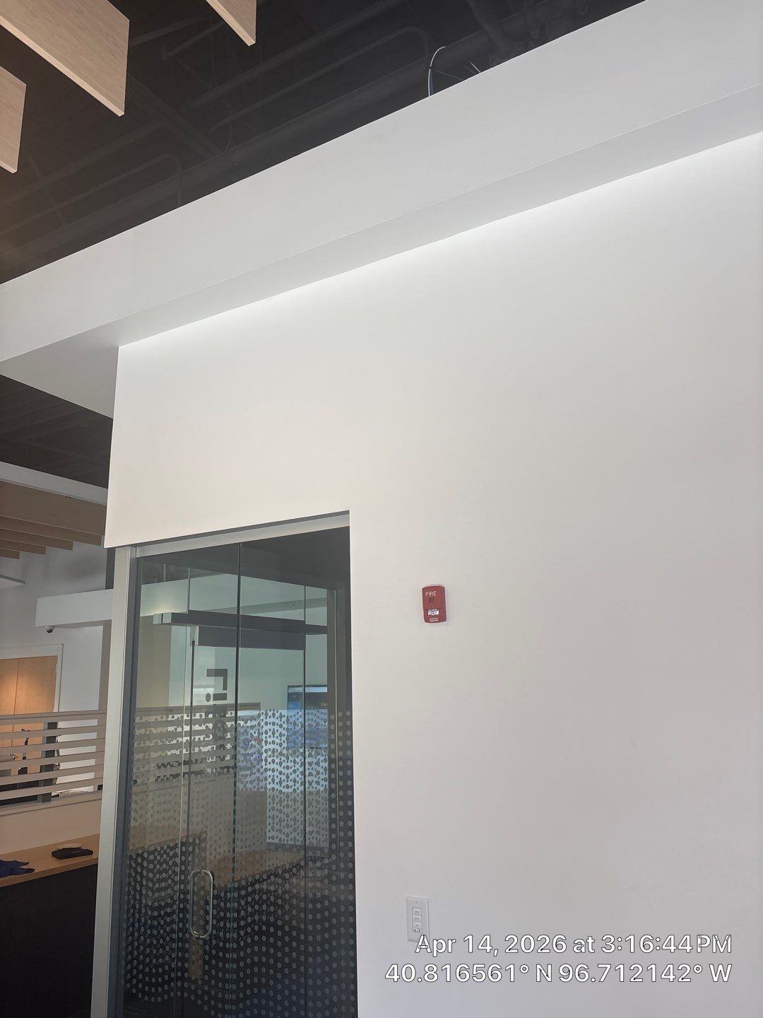 Modern Office Interior Fit-Out with Custom Partitions in Lincoln by CompanyCam Sales Demo