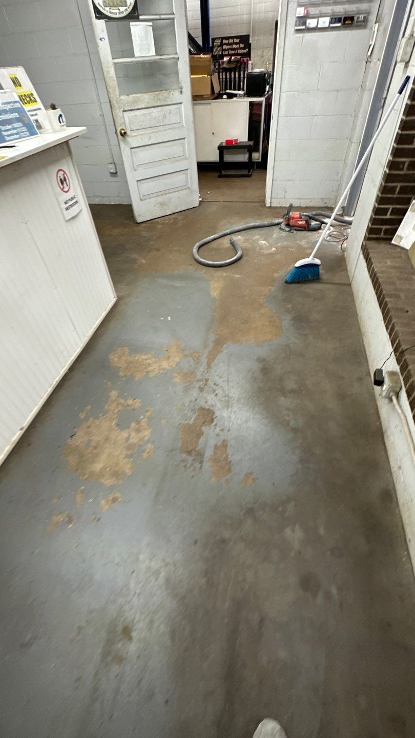 Gas Station Project in New Kensington by Floors in a Day, Inc