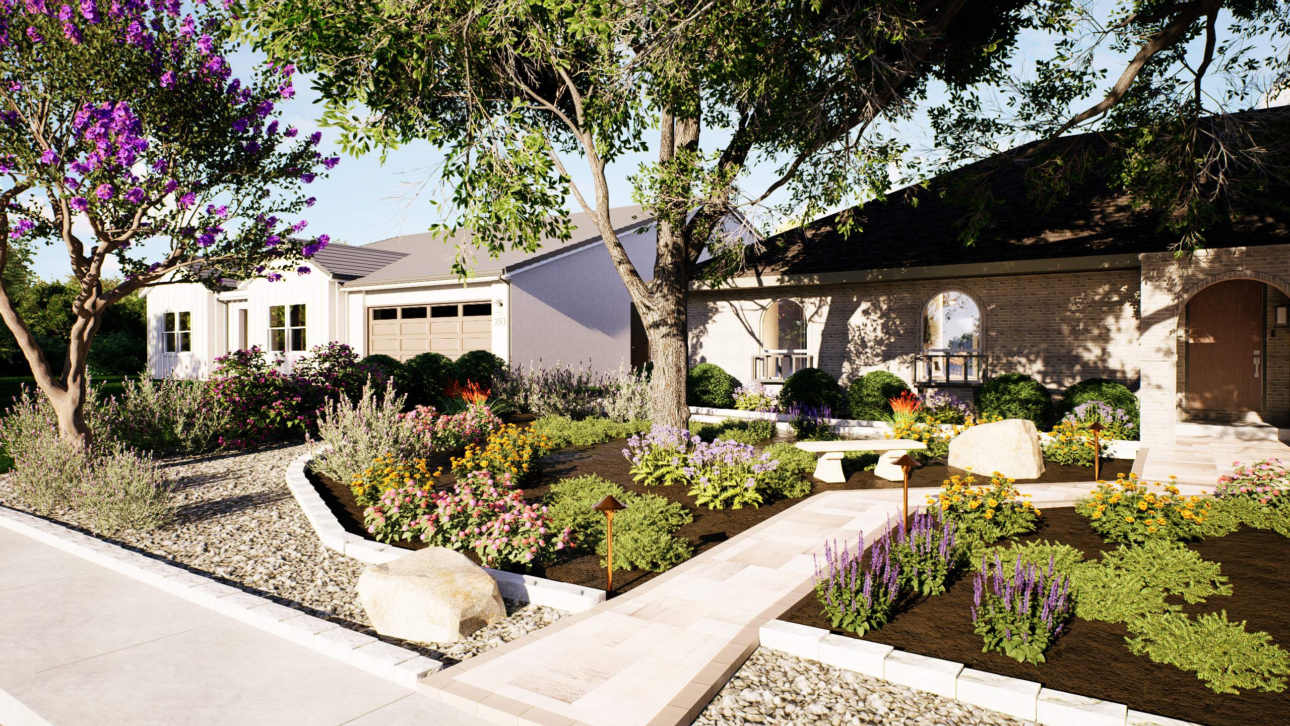 3D Design Render, San Antonio TX by Hole In One Lawns, LLC