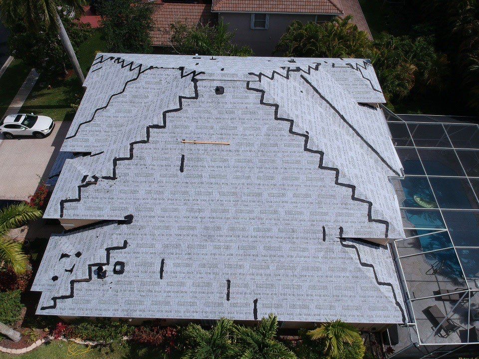 Residential Roofing Installation using Eagle Roofing Tile by BLUES BROTHERS ROOFING