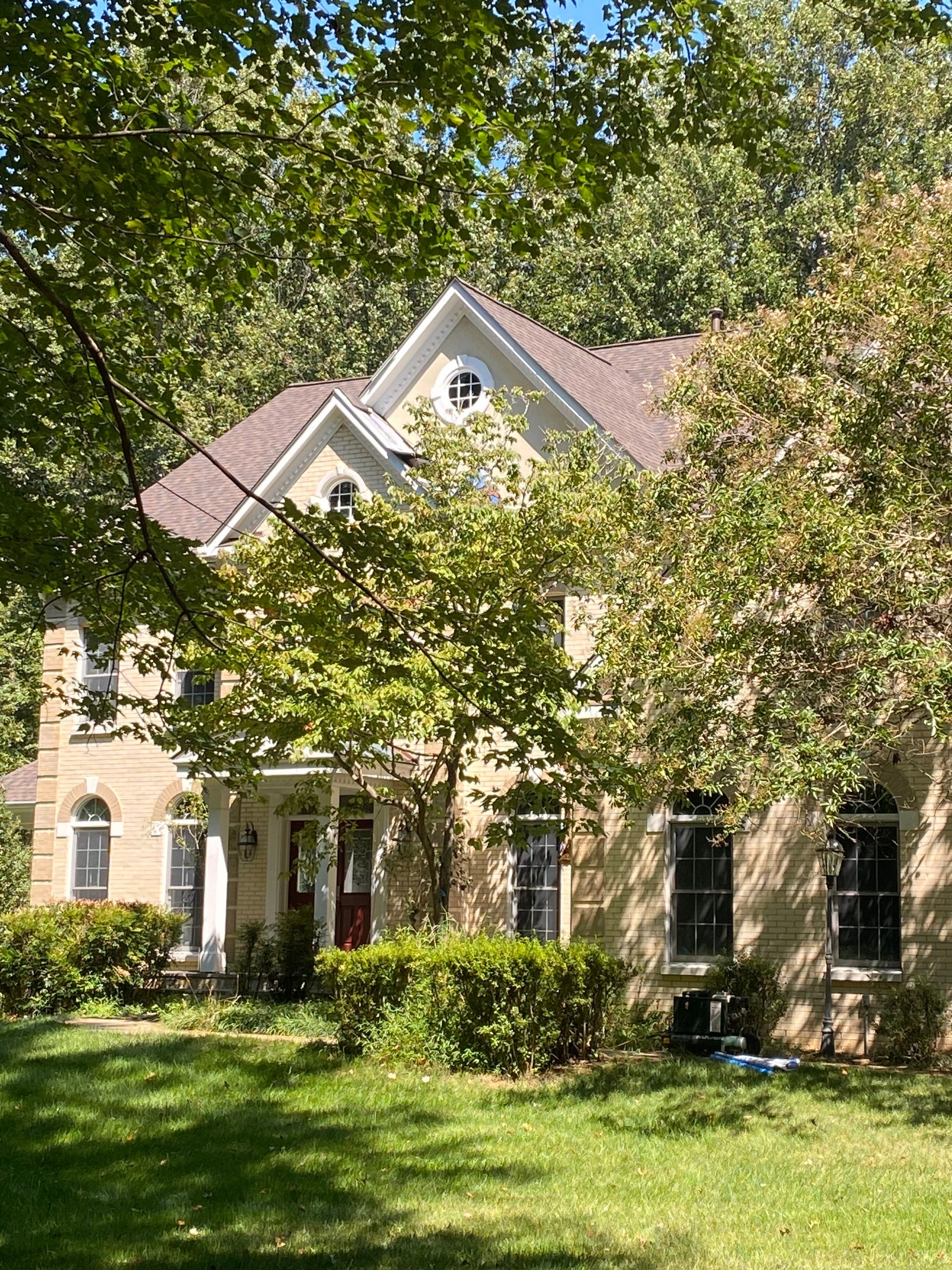 Fairfax station: Residential Roof with CertainTeed Landmark Pro in Max Def Shenandoah  by RM Banning, Inc.
