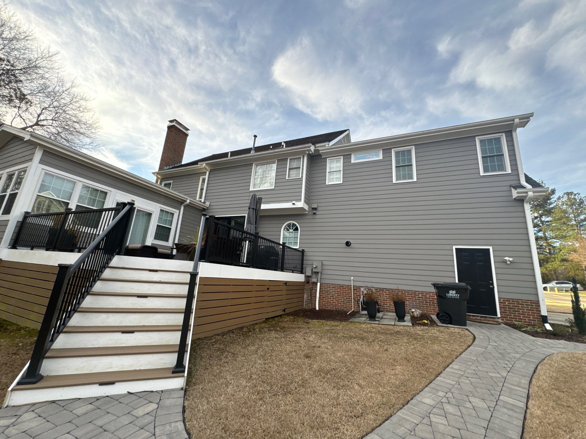 Full exterior painting by GonzalezPainters & Contractors Inc 