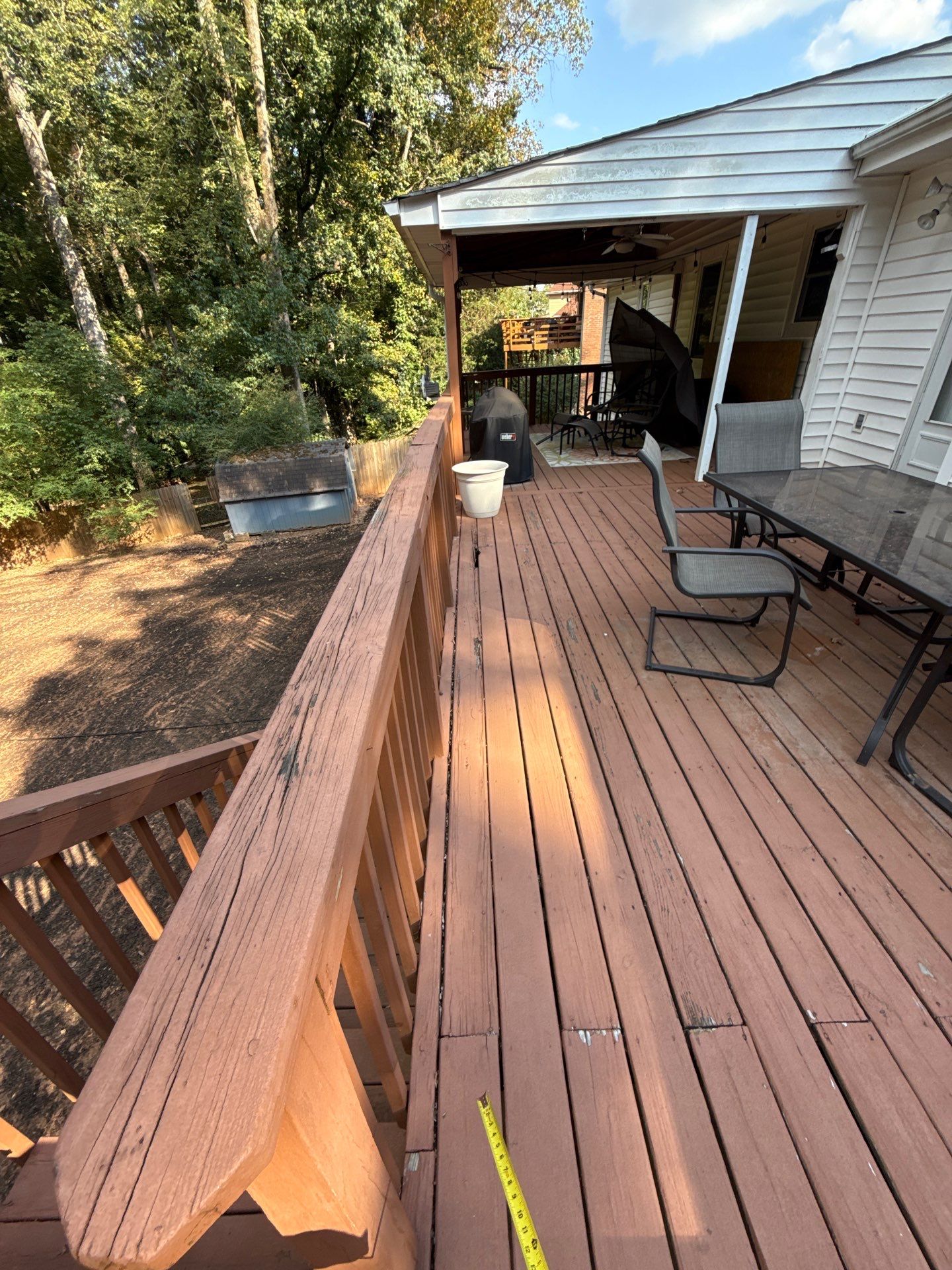 Deck Resurface using Pressure Treated Pine in Lilburn, GA by Nelson Exteriors