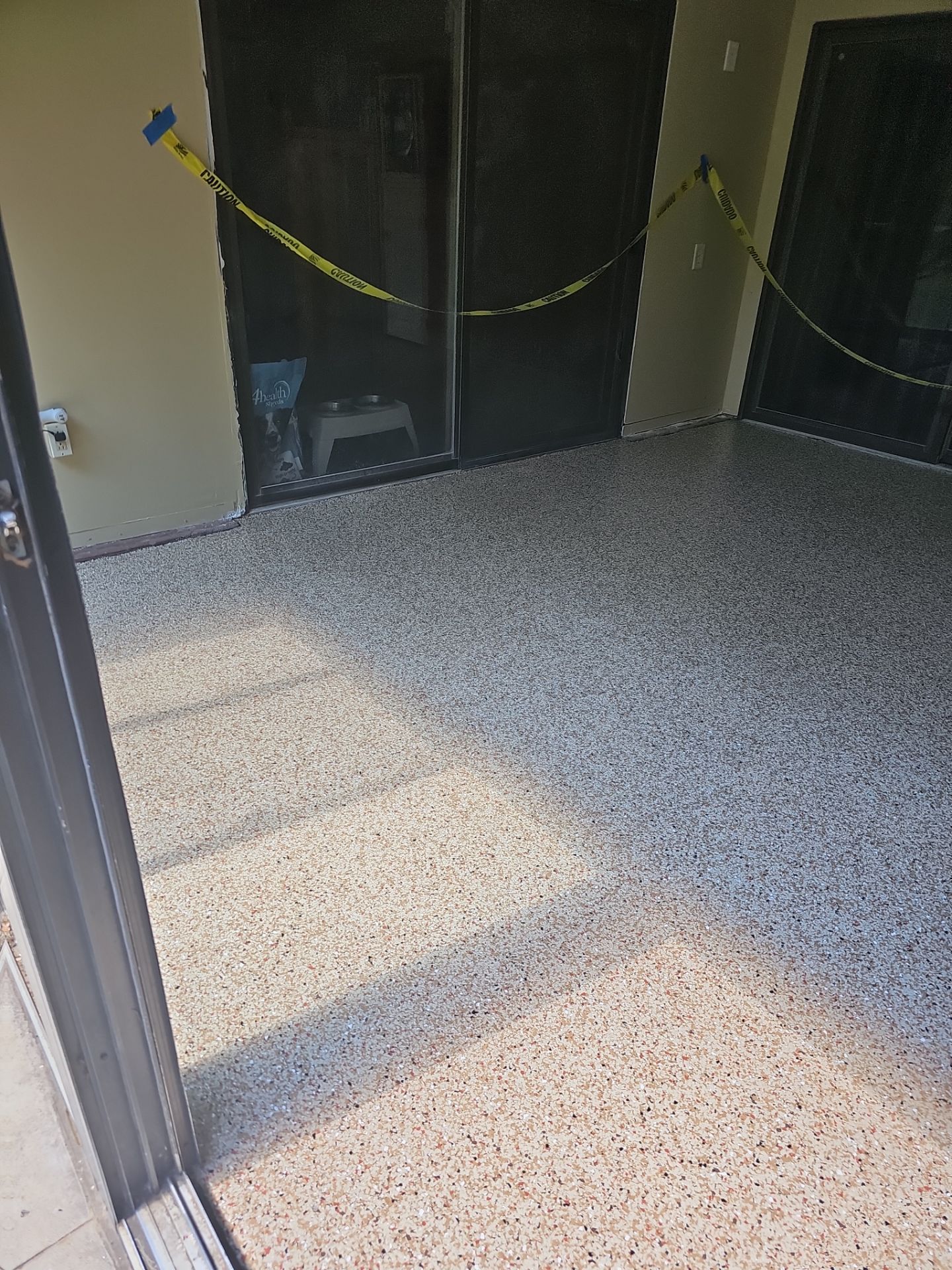 South Bend Patio Coating by Innovative Spaces / Innovative Concrete Coatings