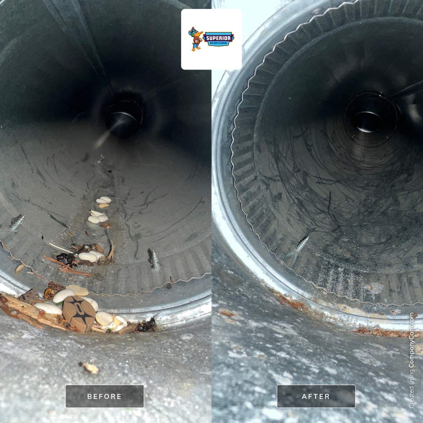 Air Duct Cleaning With a Vacuum Truck in Ellwood City, PA by Superior Air Duct Cleaning
