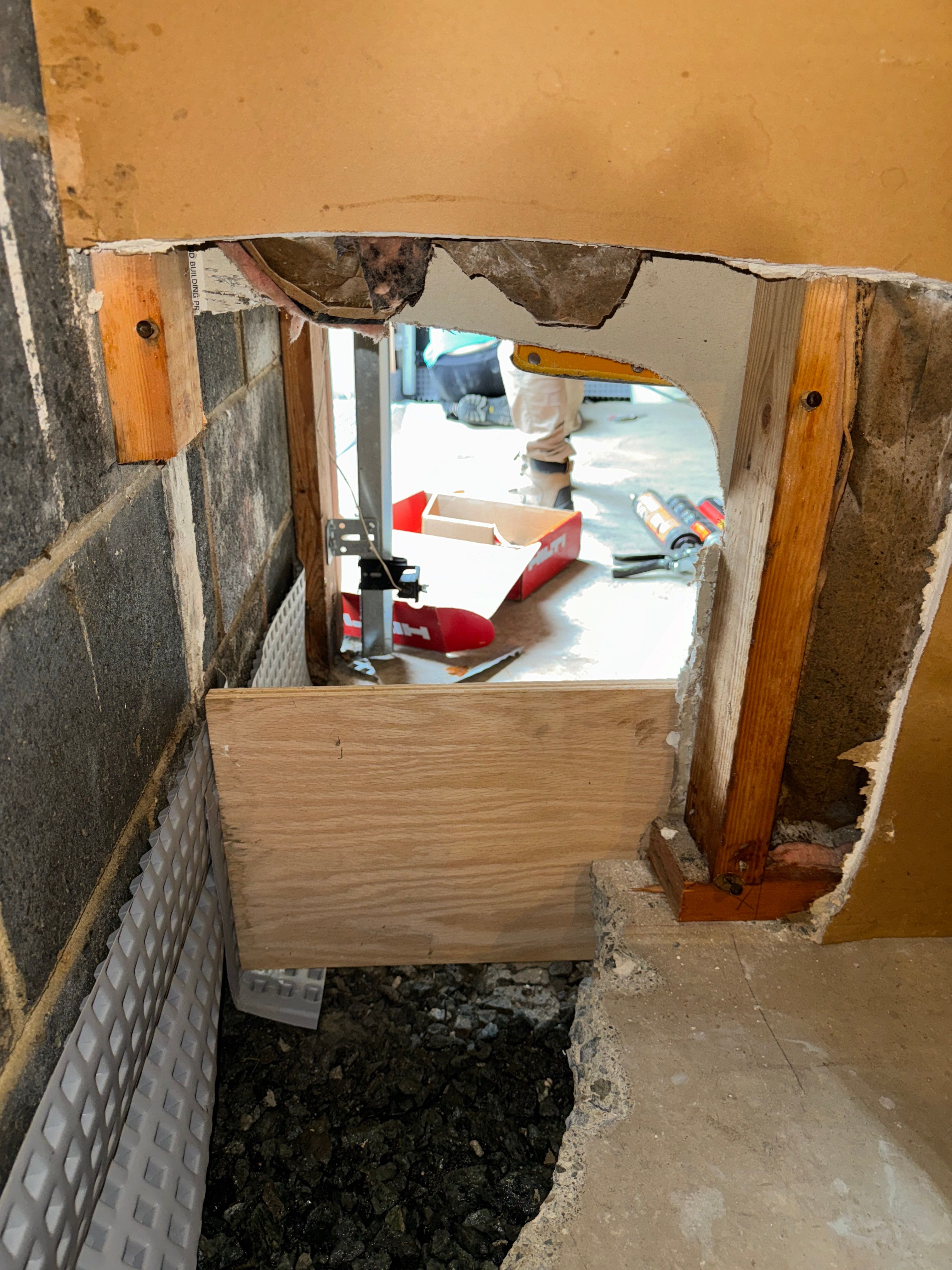 Interior French Drain in Bernardsville NJ by Pure Service Pro, LLC 