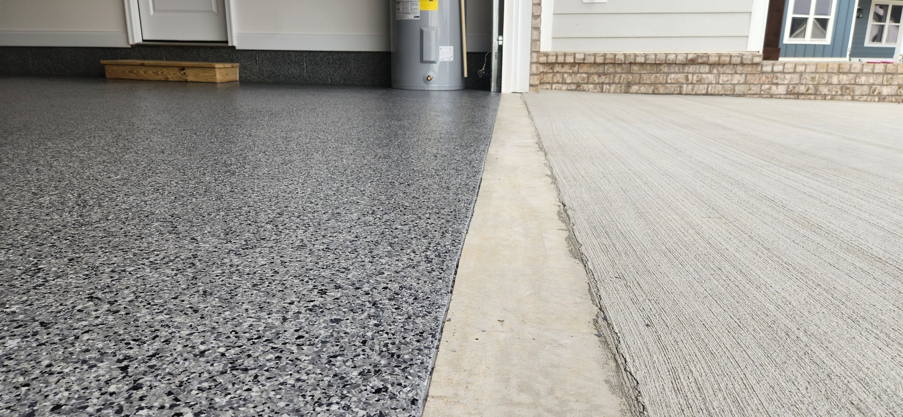 Garage using Nightfall by Elite Floor Solutions