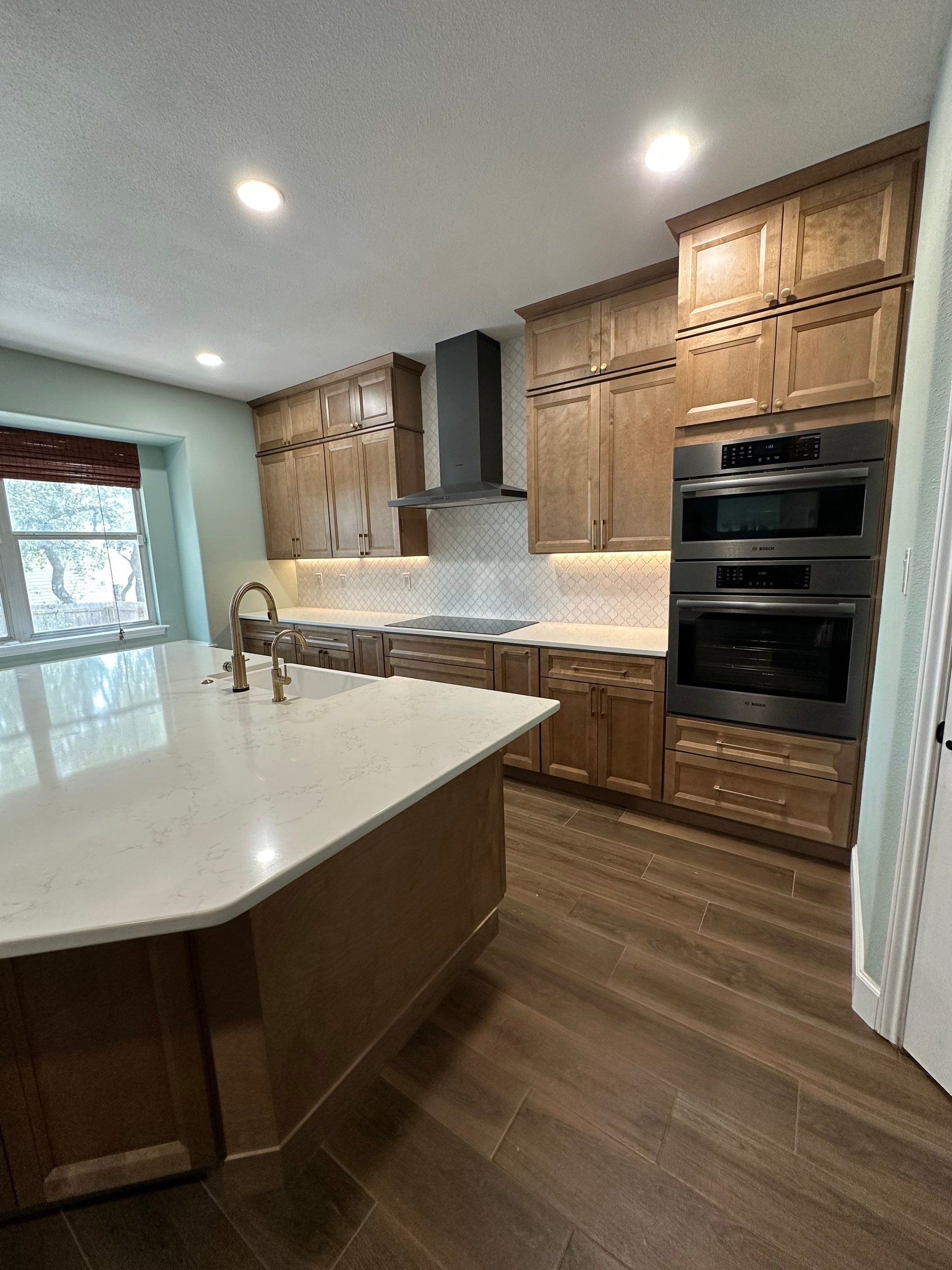 Longs Creek Kitchen Remodel | Warm Wood Cabinets & Custom Storage by Legacy Bath and Kitchen