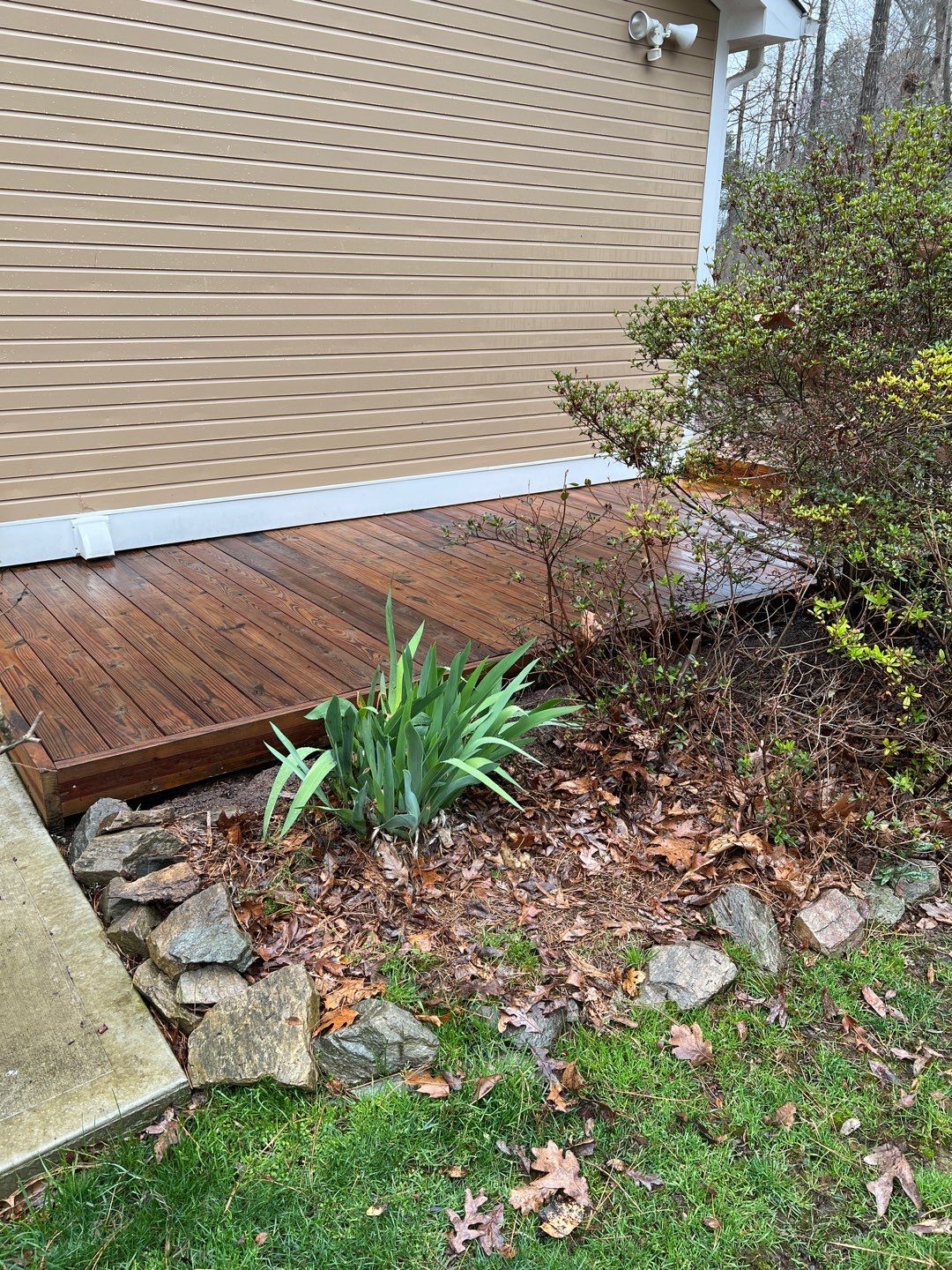 Weathered Deck using Wood Sealant by DuraSeal