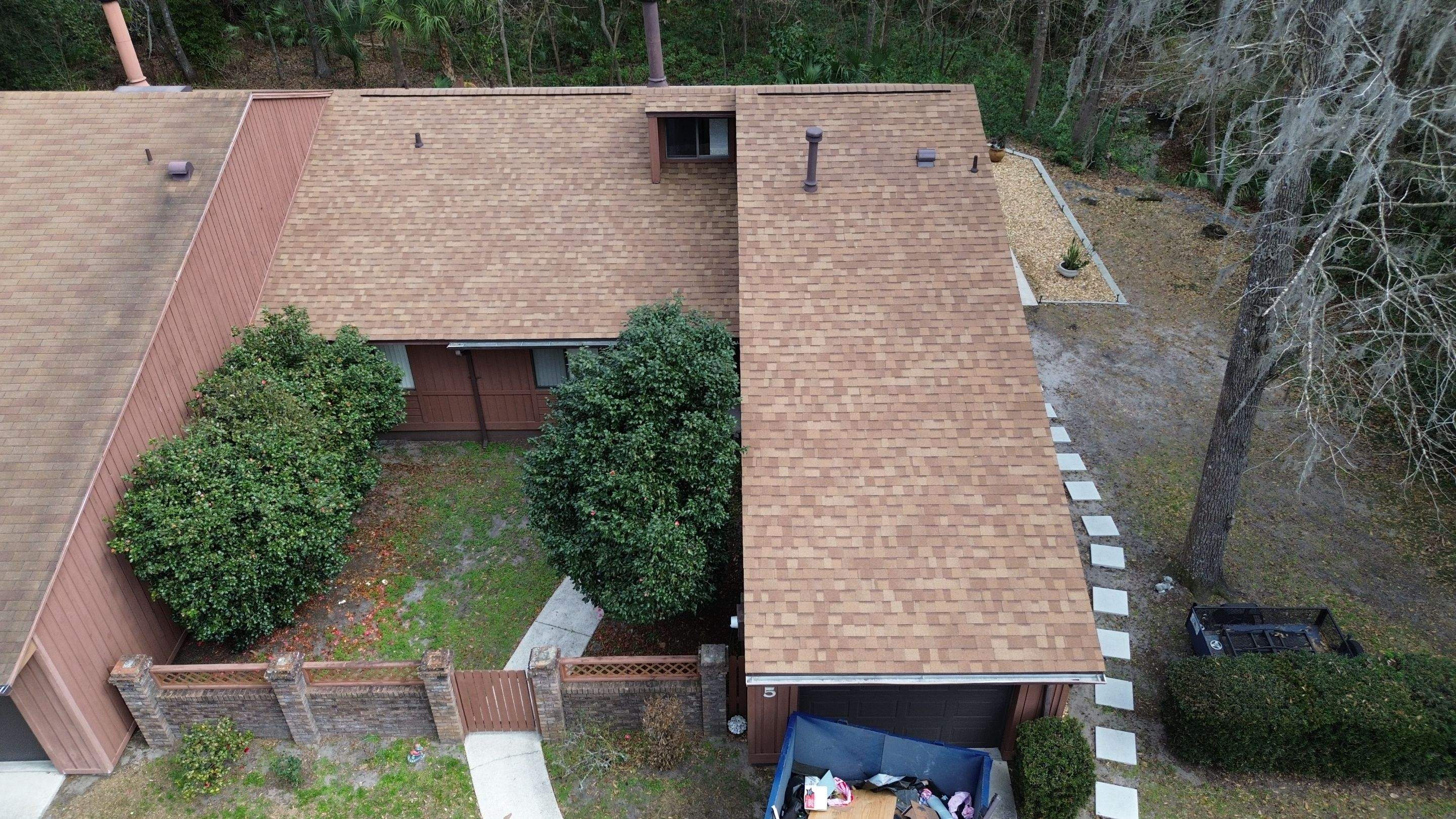 New asphalt shingles in Gainesville, FL by Brehm Roofing