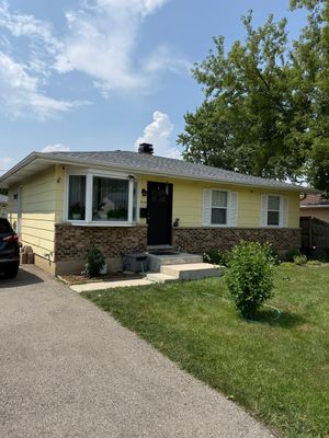 Roof and siding replacement by wind damage