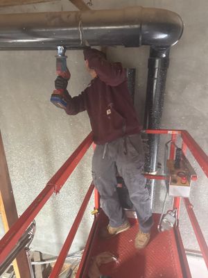 New Pipe Installation and Water Flow Inspection