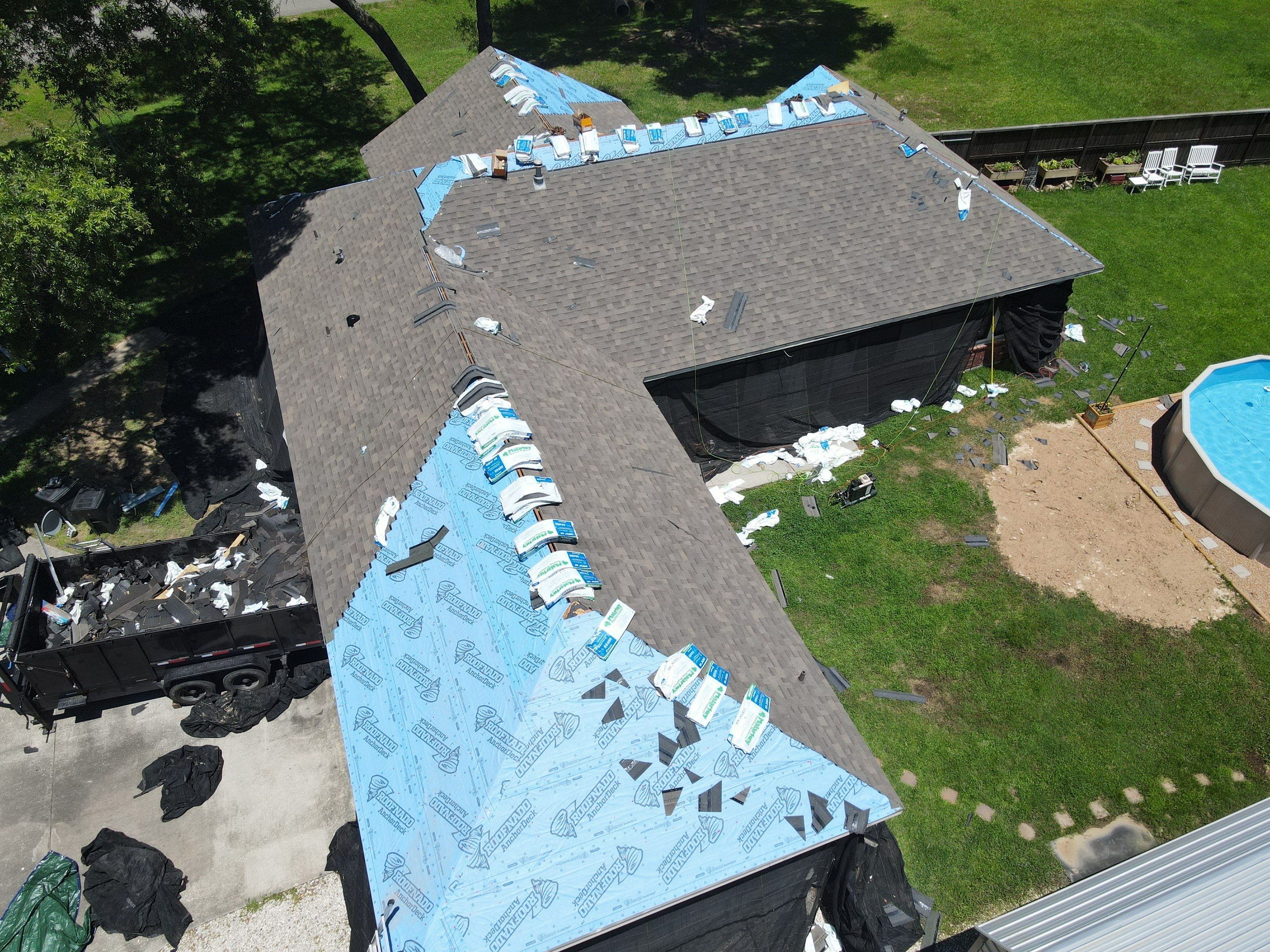 Residential Roofing Installation using Malarkey Vista Impact Resistant by Roof Concepts Construction