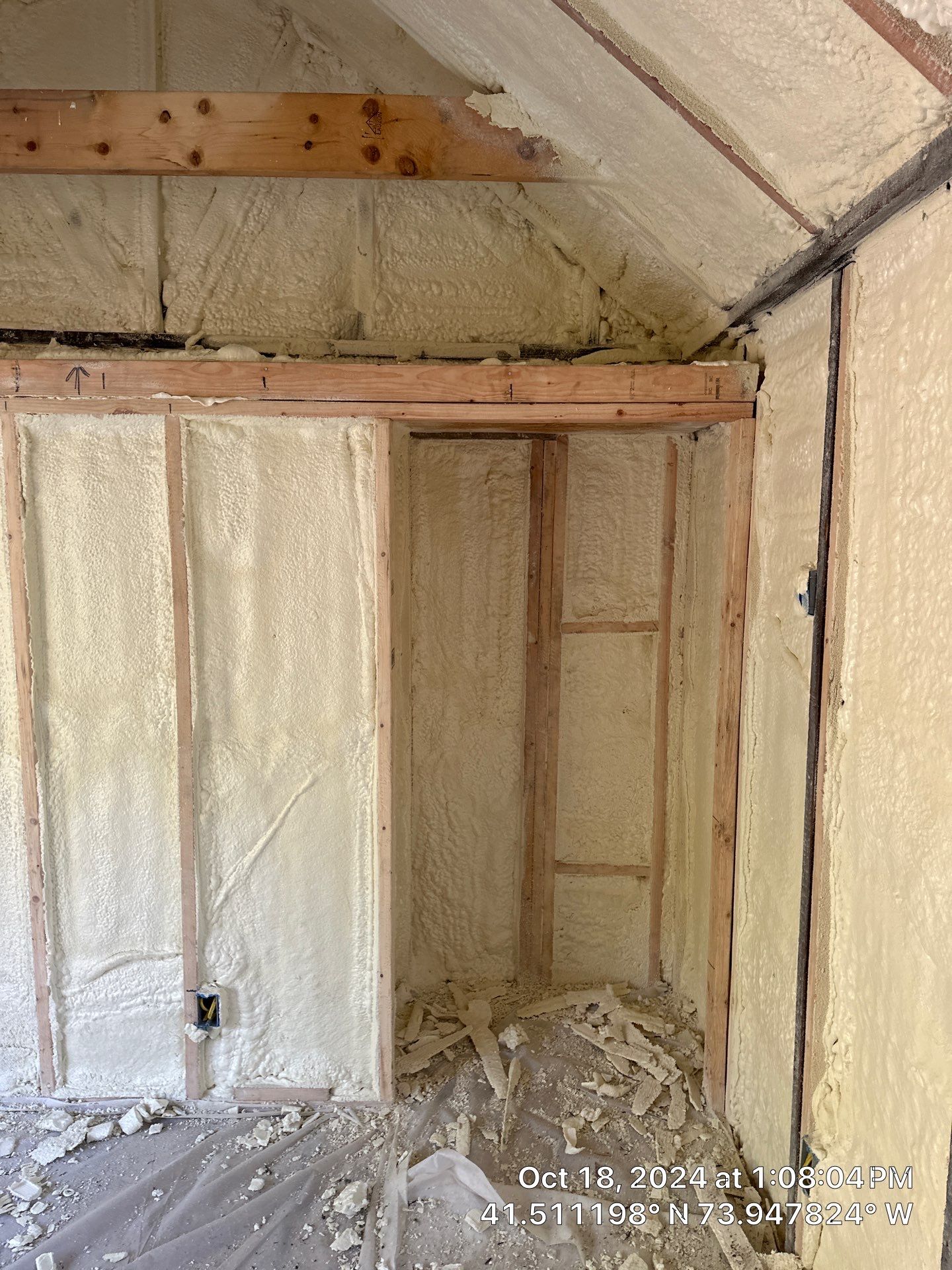 Spray Foam Insulation using Closed Cell Spray Foam by NYS Foam & Energy