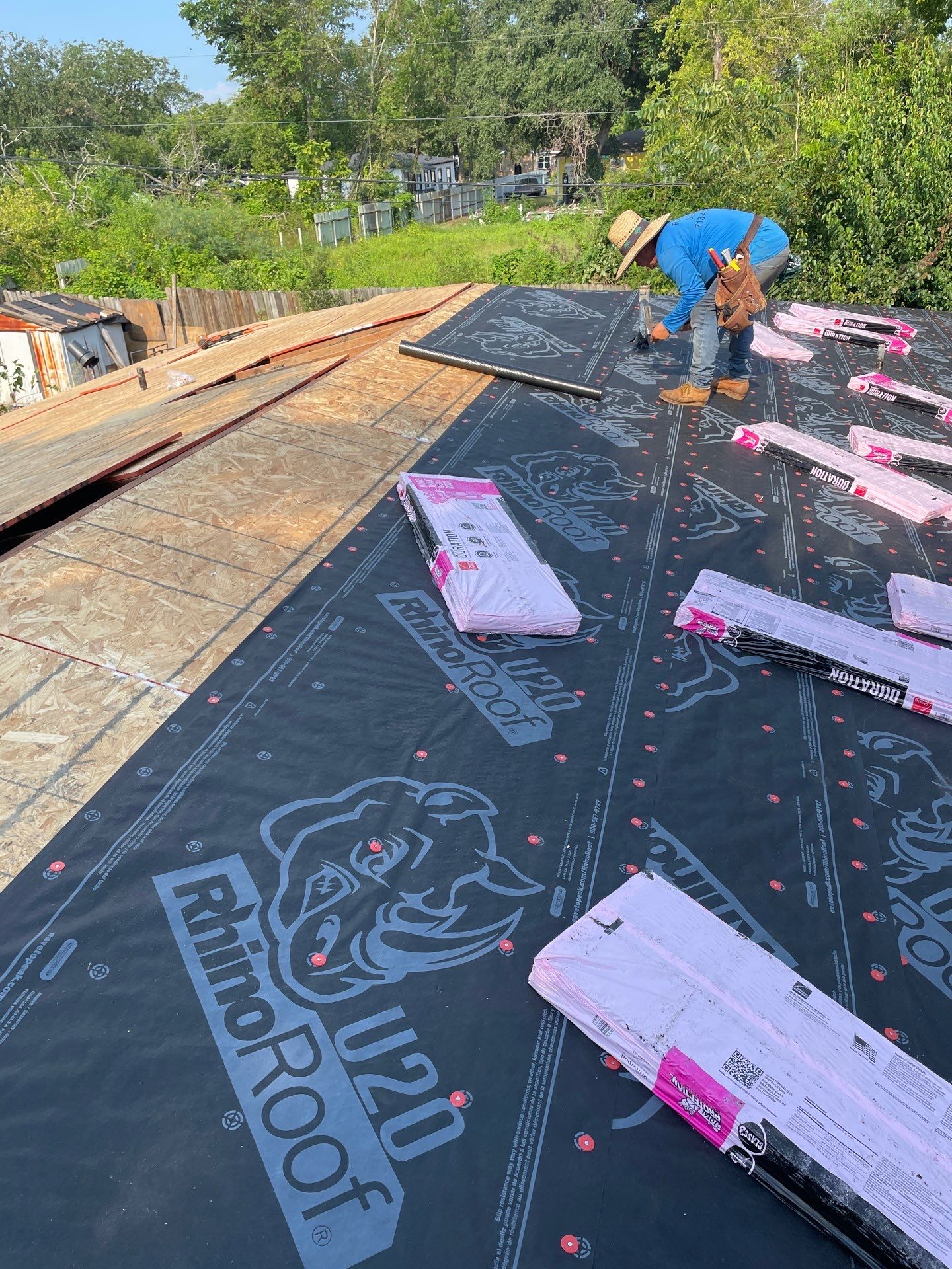 Residential Roofing Repair using Owen's Corning Duration (Lifetime) Shingles by Roof Repair Services LLC