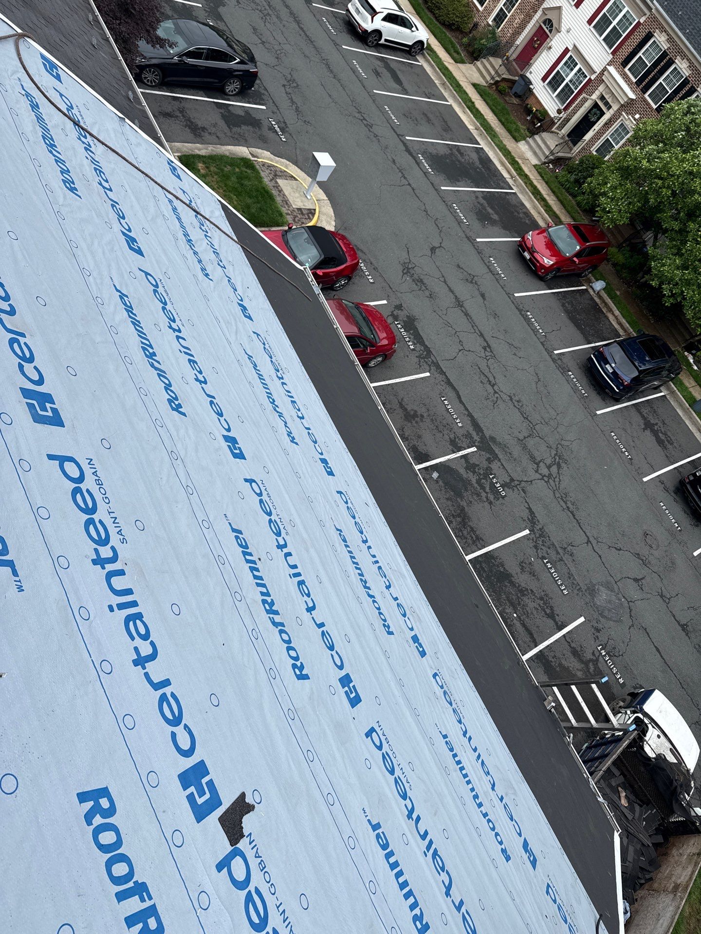 Reston Roof Replacement with CertainTeed Landmark PRO in Max Def Moire Black by RM Banning, Inc.