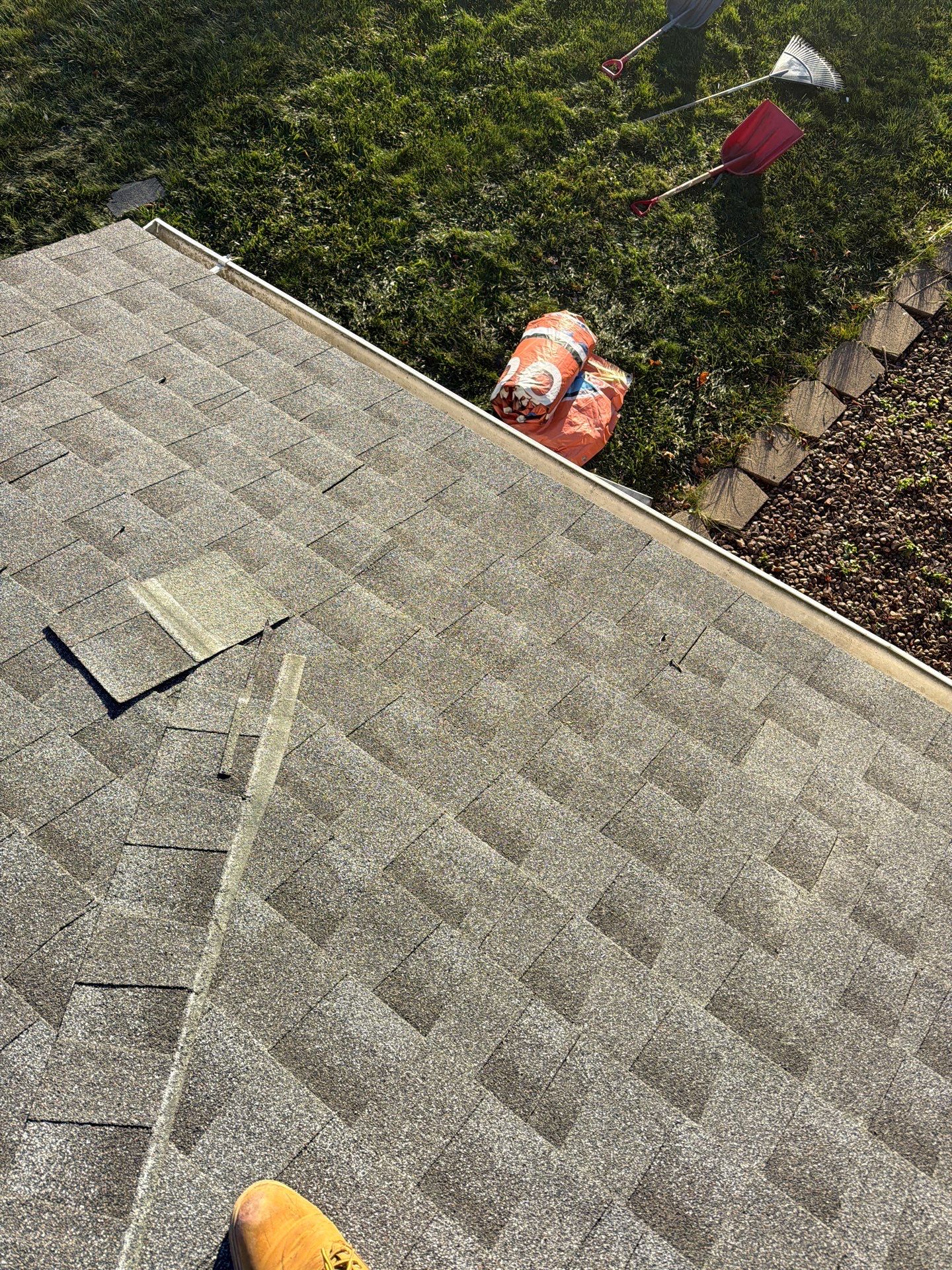 Residential Roofing Installation using GAF Timberline HDZ Pewter Gray by Rainstoppers Roofing