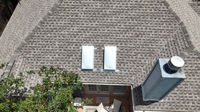 Residential Roof Replacement using GAF - HDZ - Weathered Wood