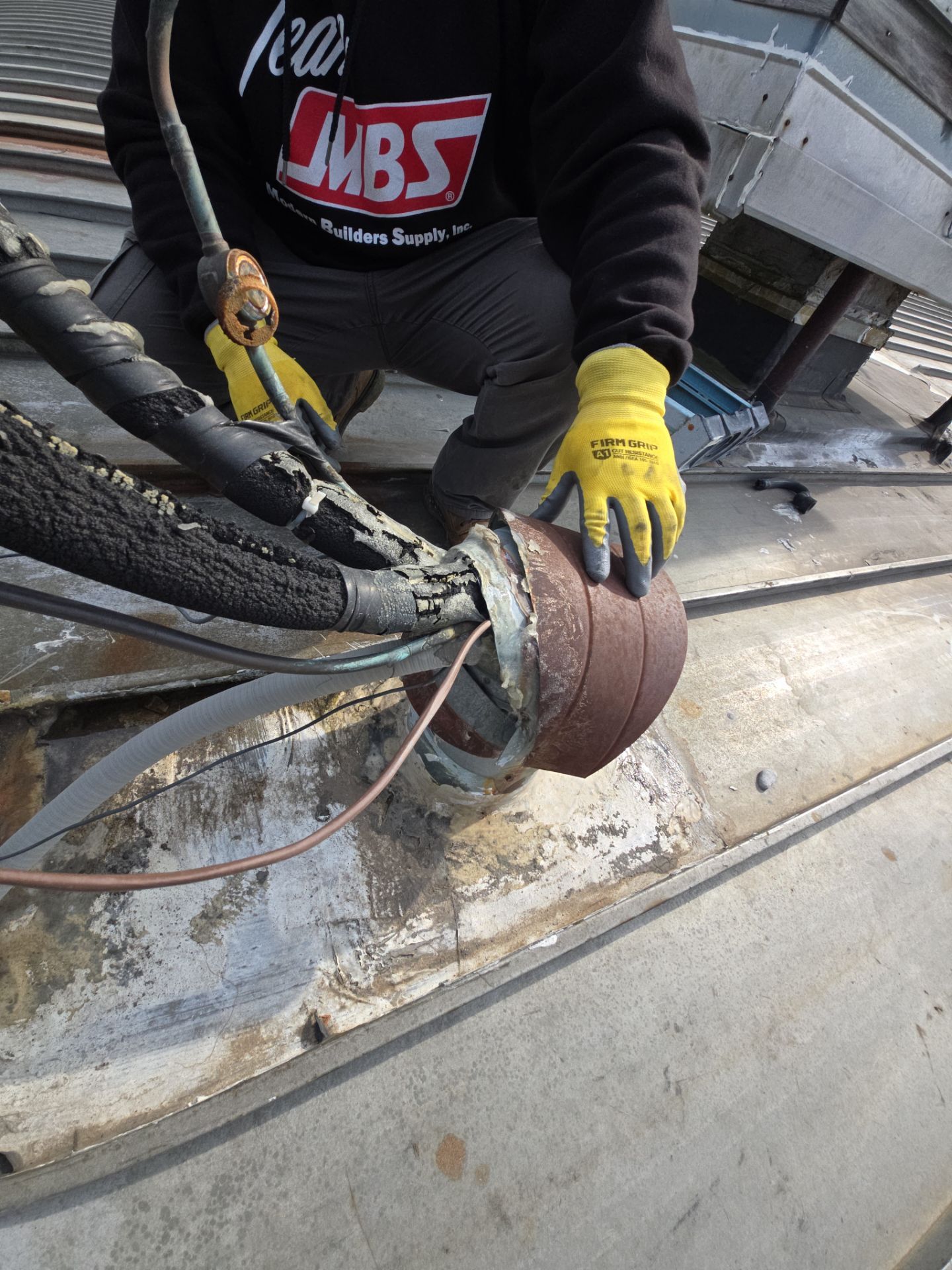 Commercial Metal and Flat Roof Repairs in Mason, Ohio by Level Up Roofing and Restoration Services LLC
