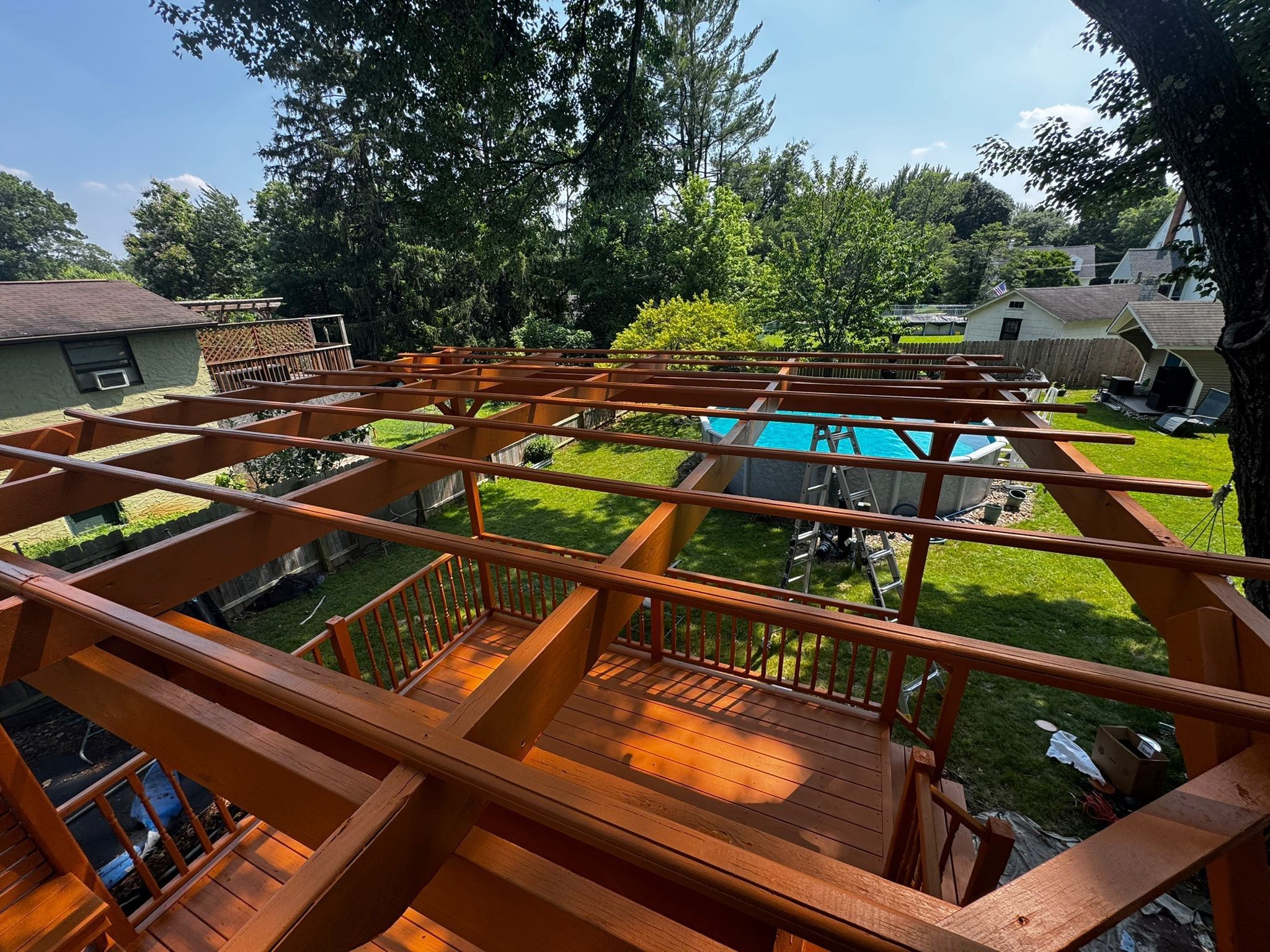 Deck Staining in Norristown, PA by Davis Painting Llc 