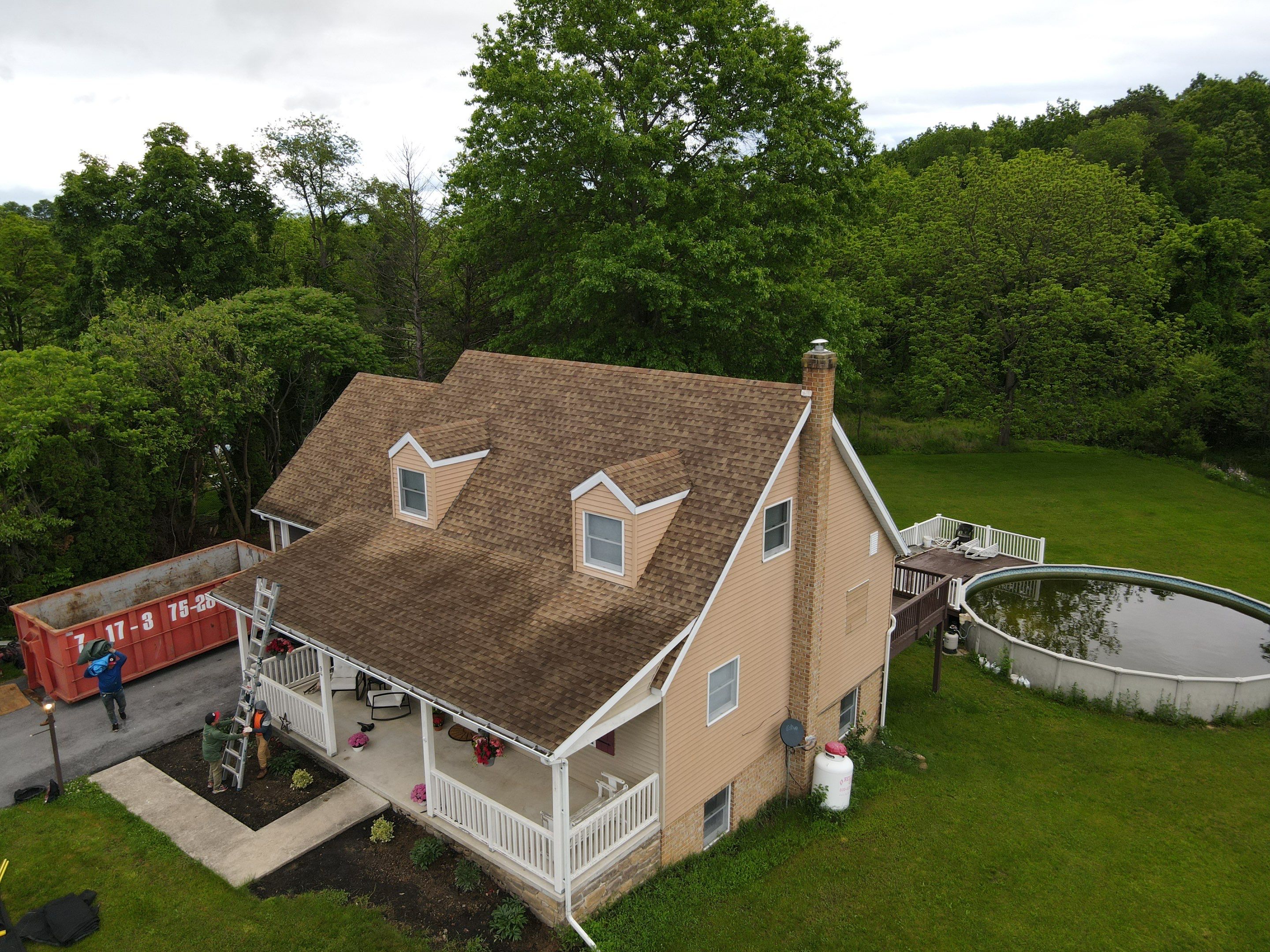 Residential Roofing Installation in Chambersburg by Teflon Roofing