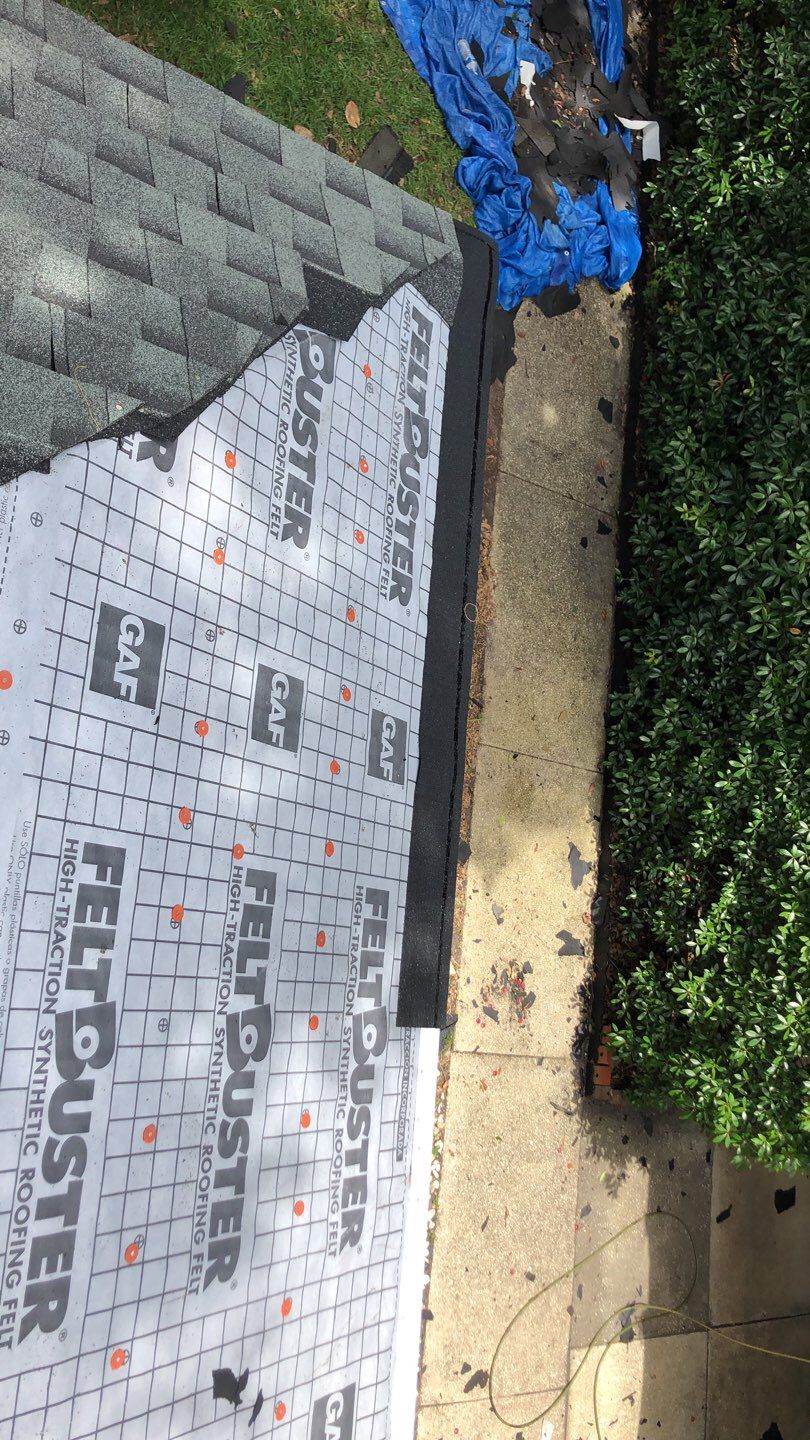 Residential Roofing Installation using Roof Replacement by American Roofing & Construction LLC