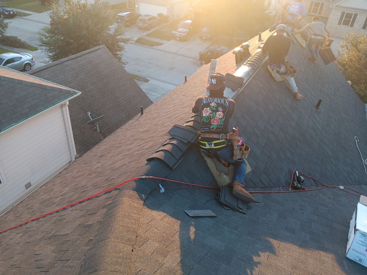 Residential Roofing Repair using Owen's Corning Duration (Lifetime) Shingles by Roof Repair Company