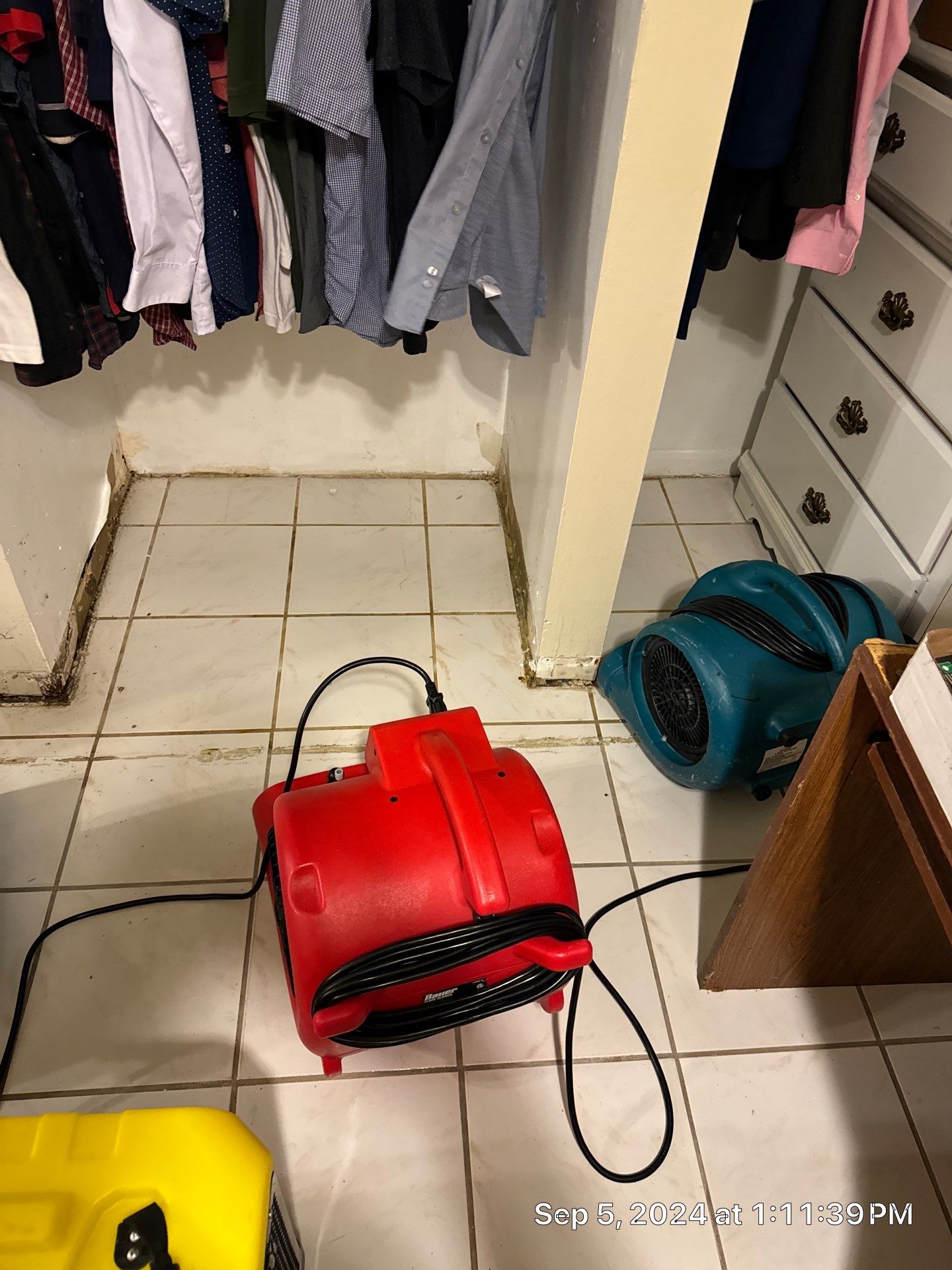 Water Damage Mitigation and Thermal Moisture Inspection in Miami by SuperClean 