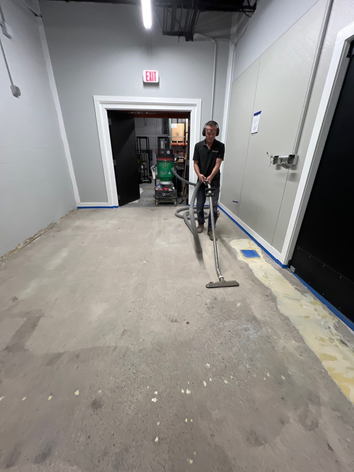 Silverado garage floor coating  by NG Masonry & Construction LLC