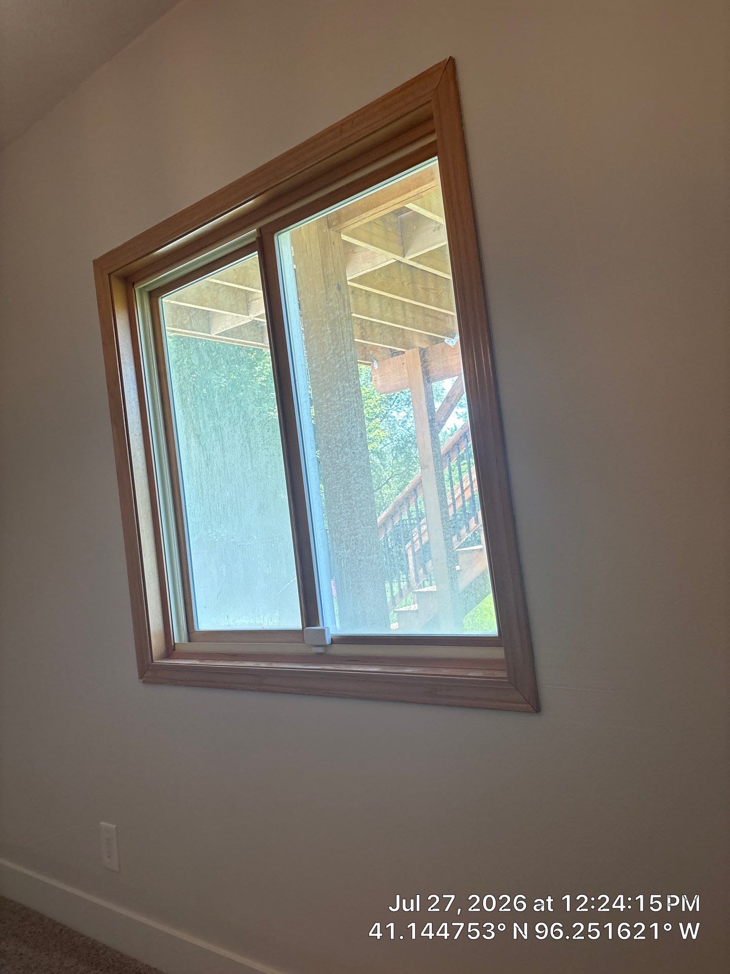 New Sliding and Single-Hung Wood Window Replacement in Gretna by CompanyCam Sales Demo