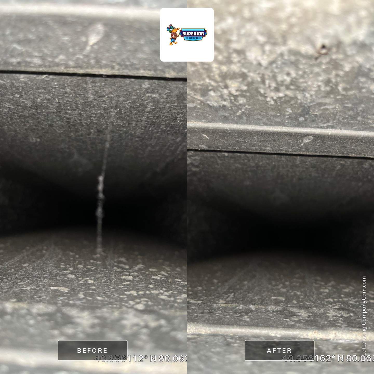 Air Duct Cleaning With a Vacuum Truck in Upper St. Clair, PA by Superior Air Duct Cleaning