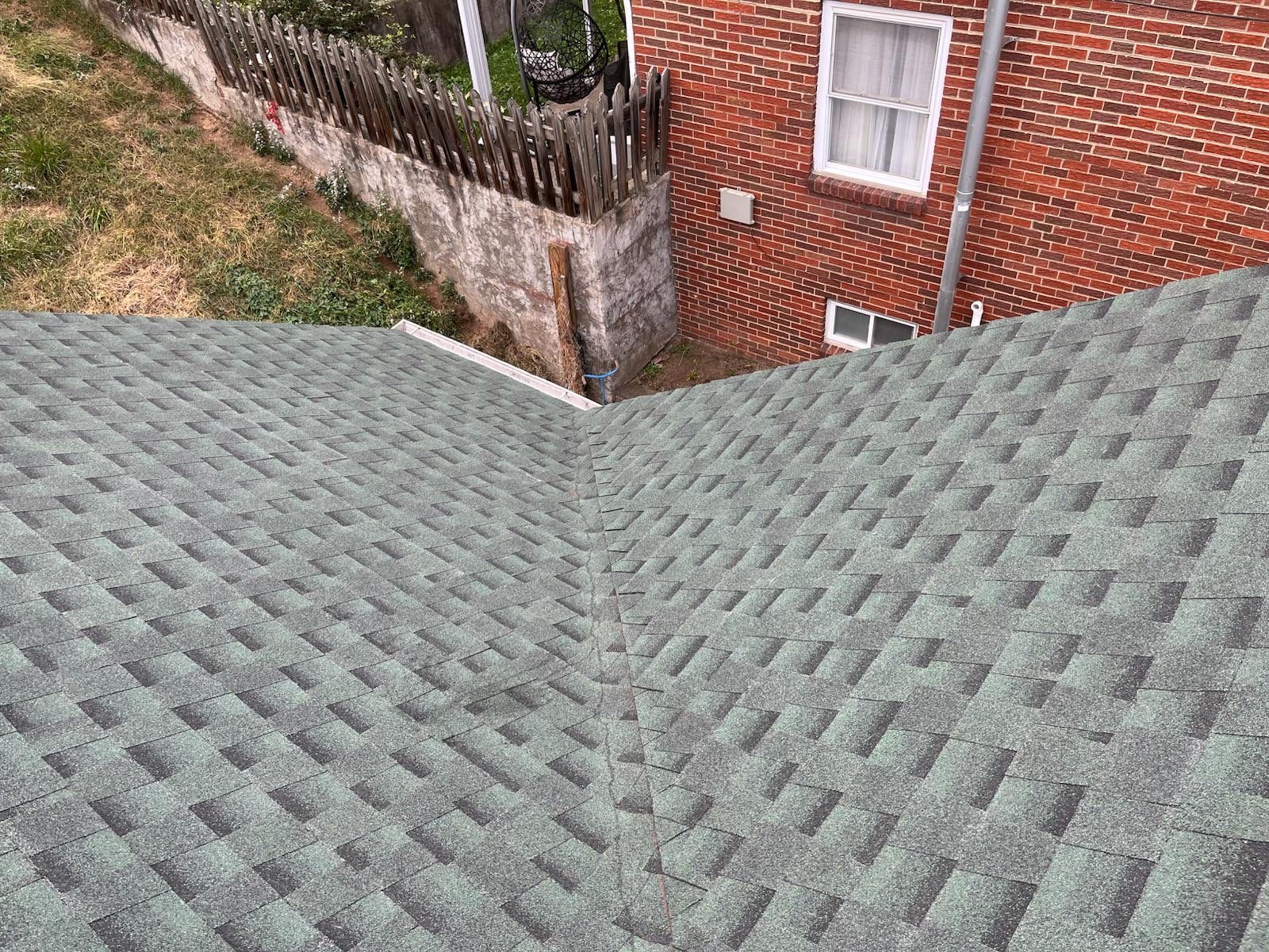 Residential Roofing Installation using GAF Timberline HDZ Hunter Green by Rainstoppers Roofing