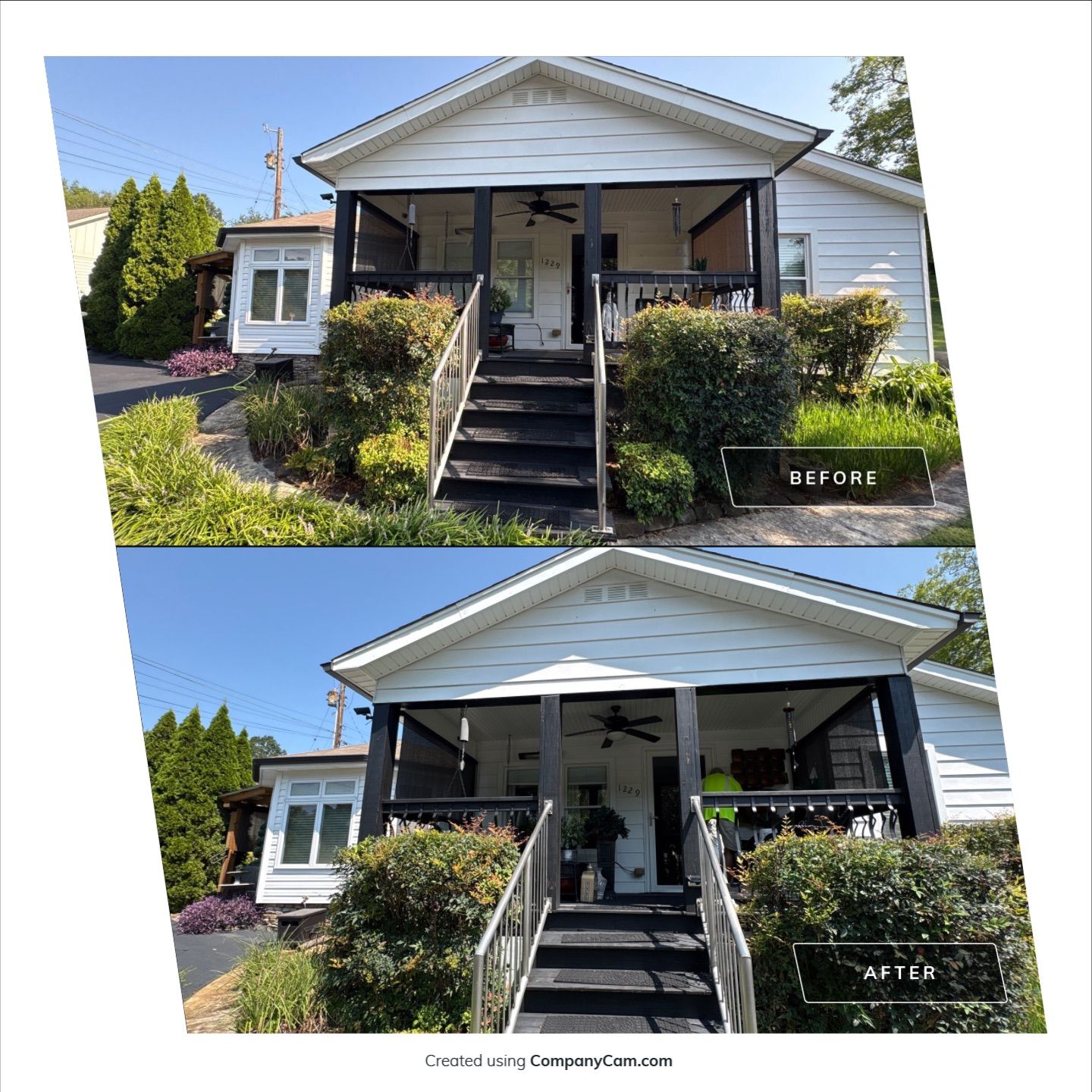 Project in Chattanooga by Curb Appeal 
