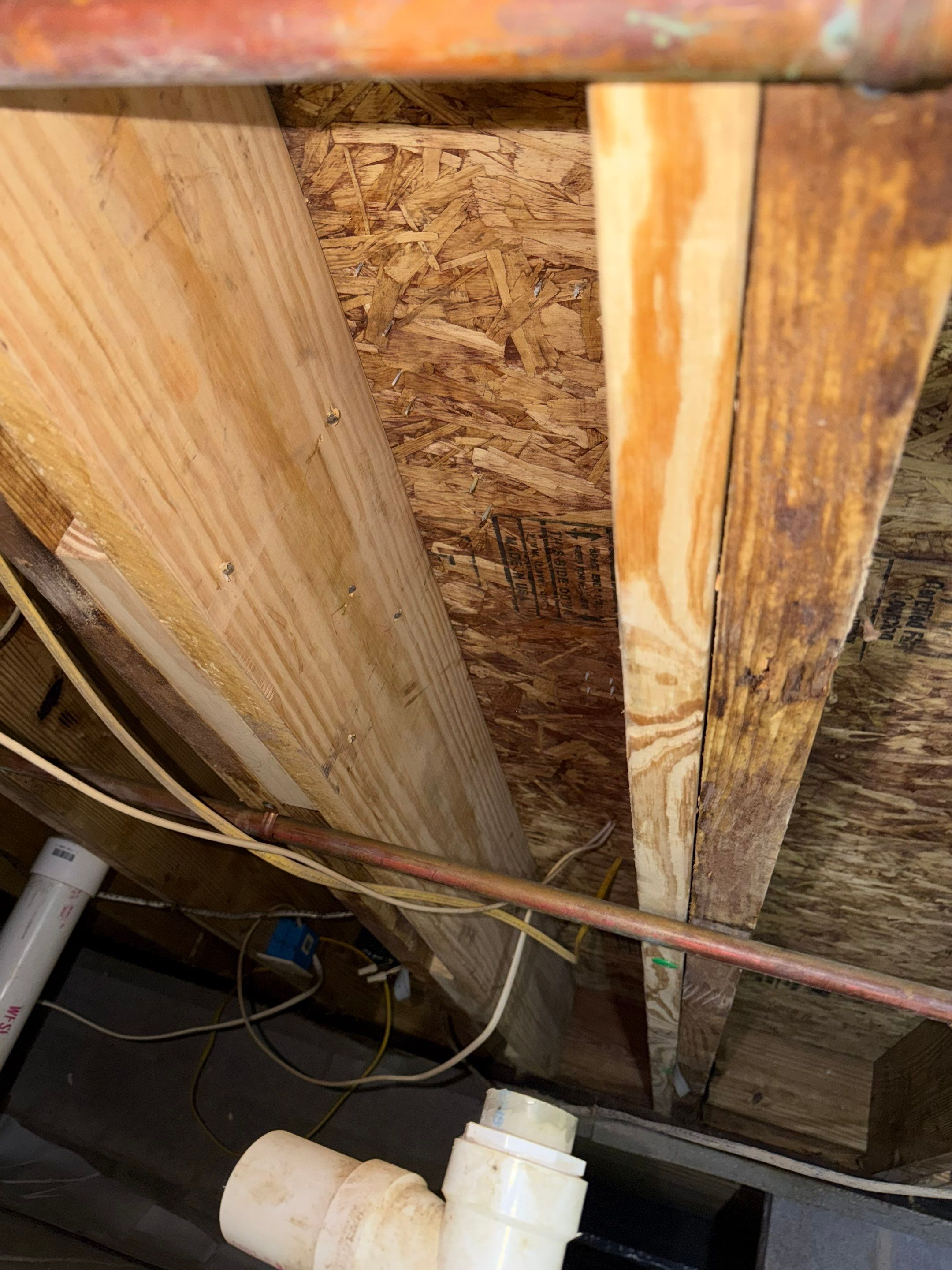 Project in Smithfield by Patriot Crawl Space Repairs