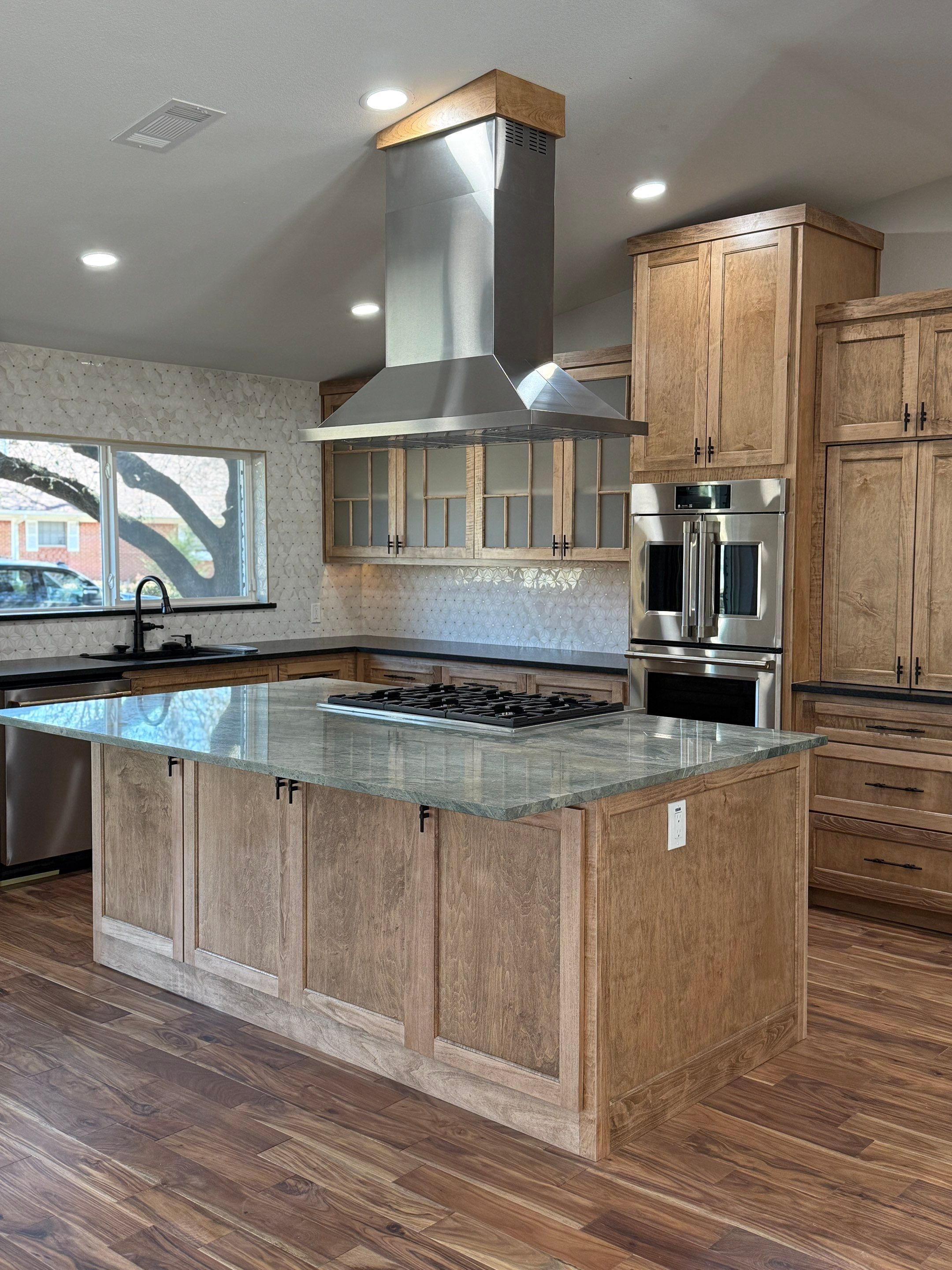Custom Kitchen Remodel & Load Bearing Wall Removal: Dallas, TX by C3 Custom Builds