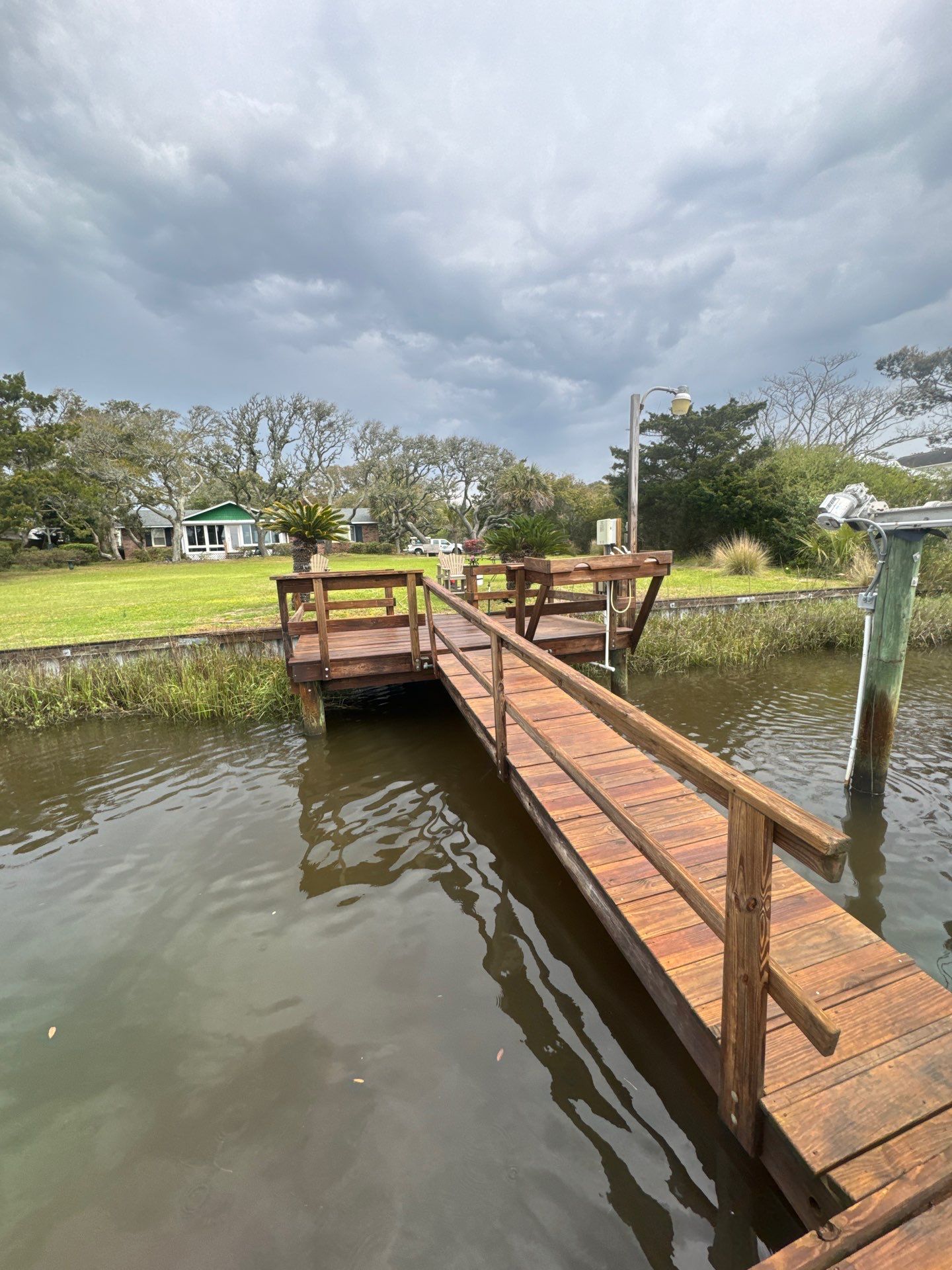 Dock using Wood Sealant by DuraSeal