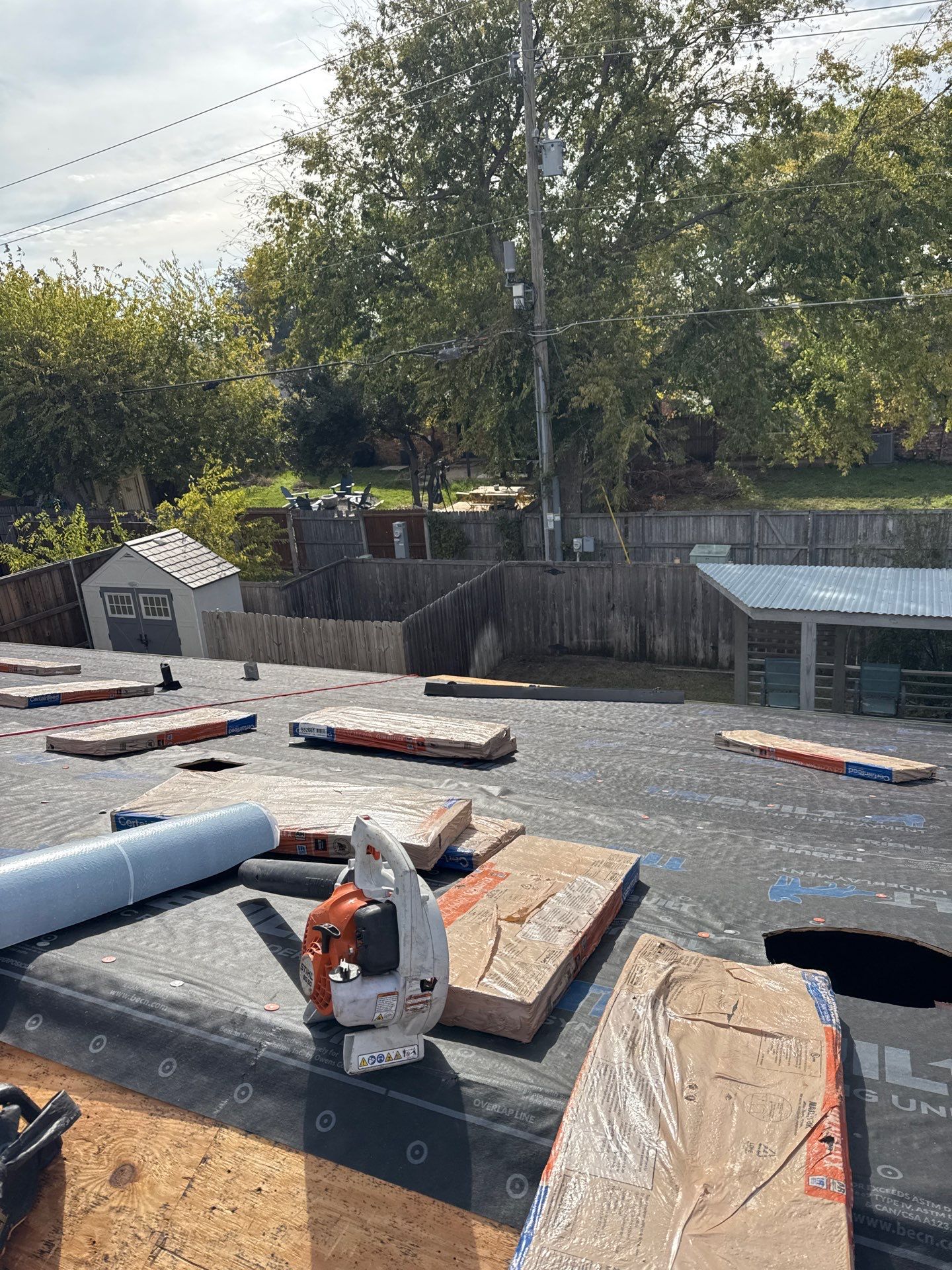 Project in The Colony by Rhino Roofing and General Contracting, LLC