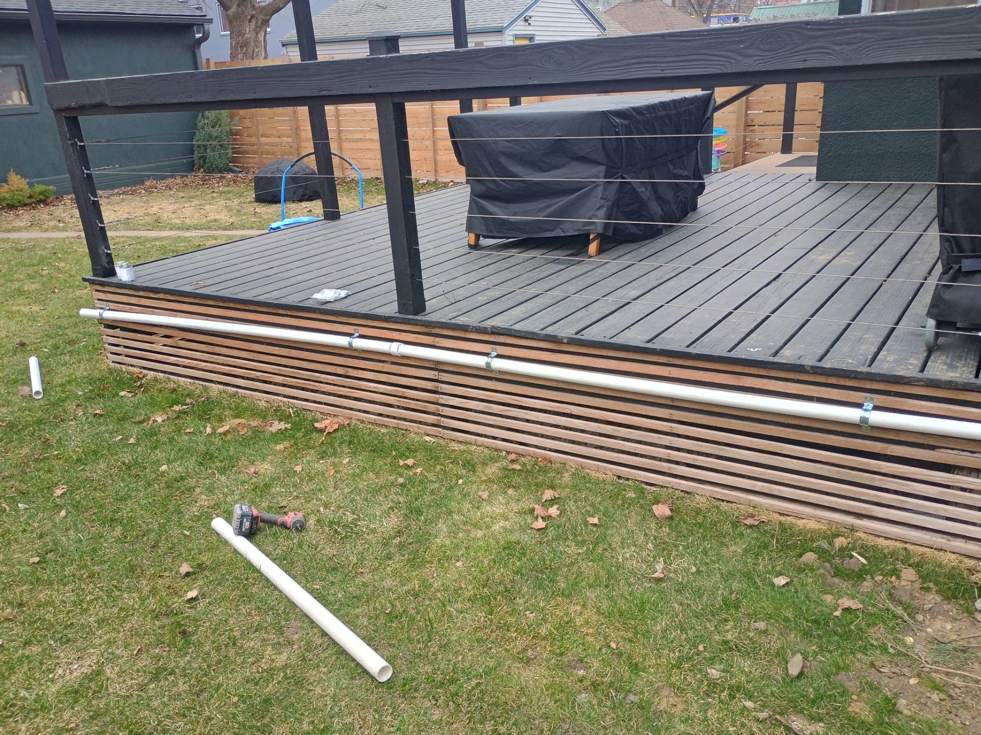 Drain Tile, Sump Pump & Discharge in South Minneapolis by Waterproofing Northeast