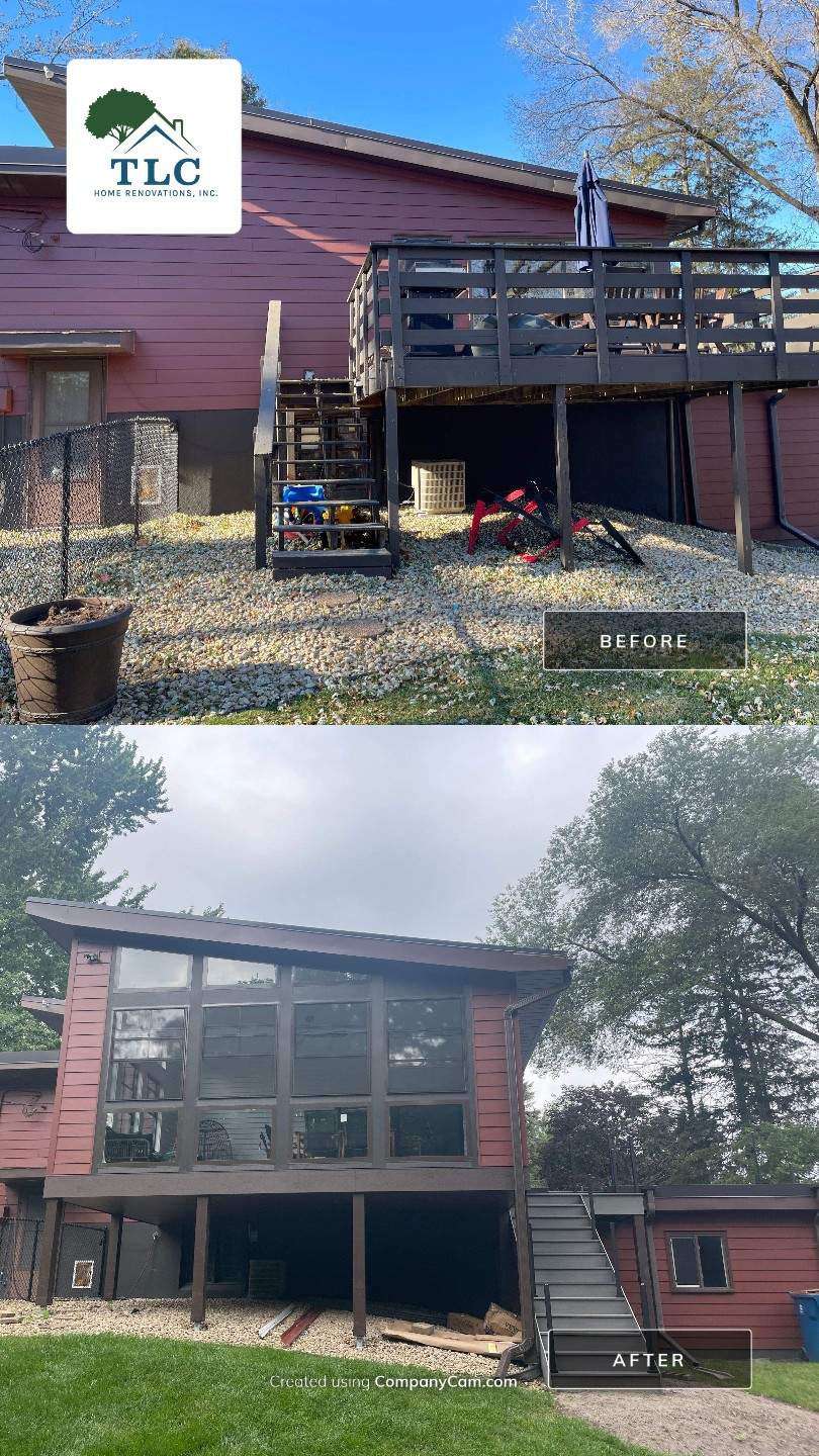 Project in Mendota Heights by TLC Home Renovations, Inc.