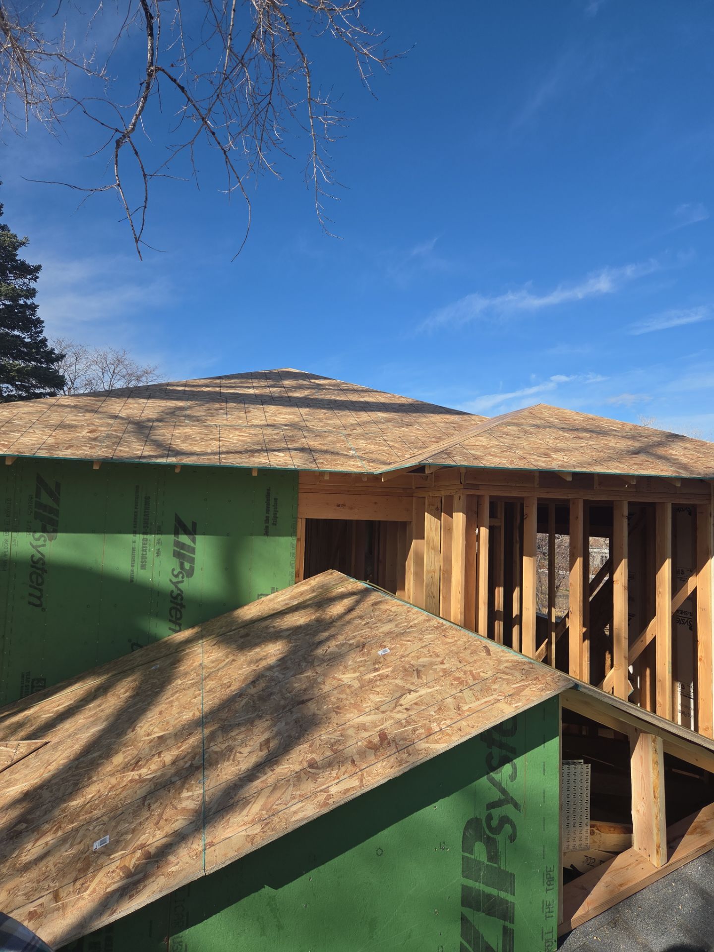 New Addition Roof by RTP Roofing Company