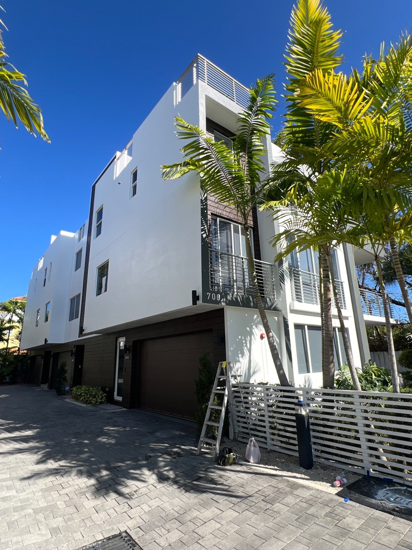 Fort Lauderdale Town Homes Exterior Painting by John “The Greek” Painting