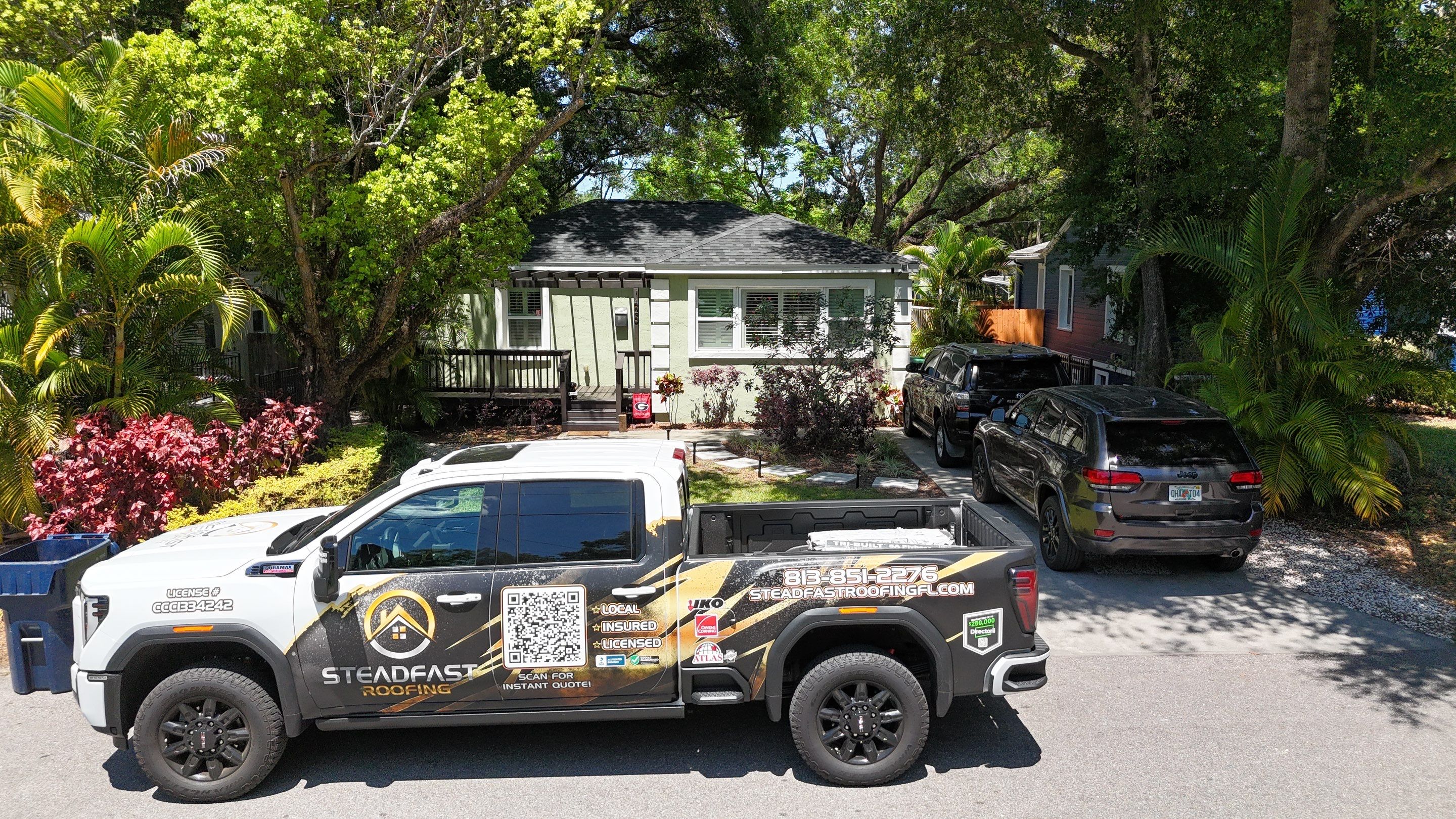 Roof Replacement in Tampa, FL by Steadfast Roofing 