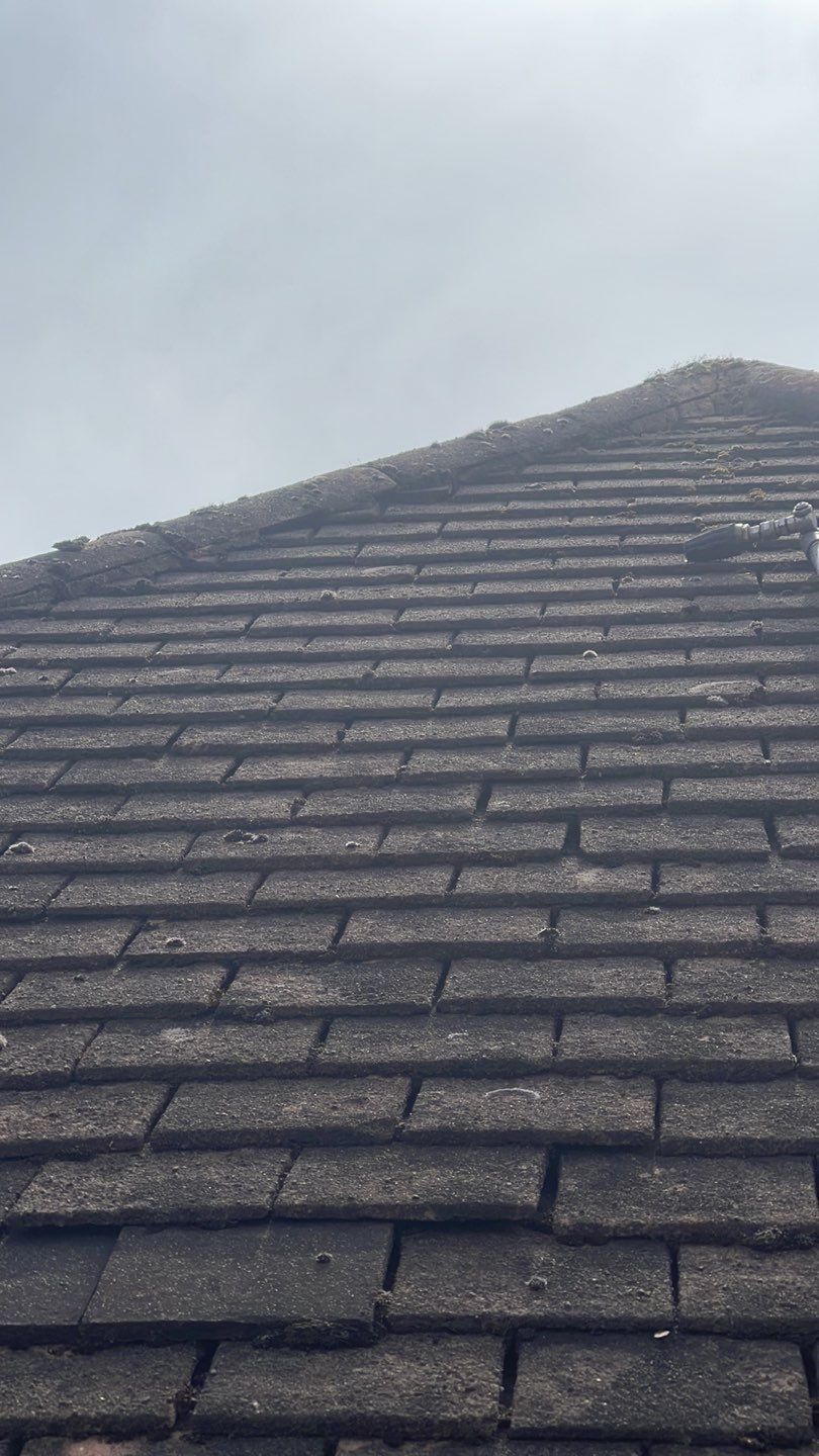 Roof Clean  - Moss Removal - Gutter Clean using Honda 15lpm Low Pressure Washing Machine by Ges Exterior Cleaning ltd
