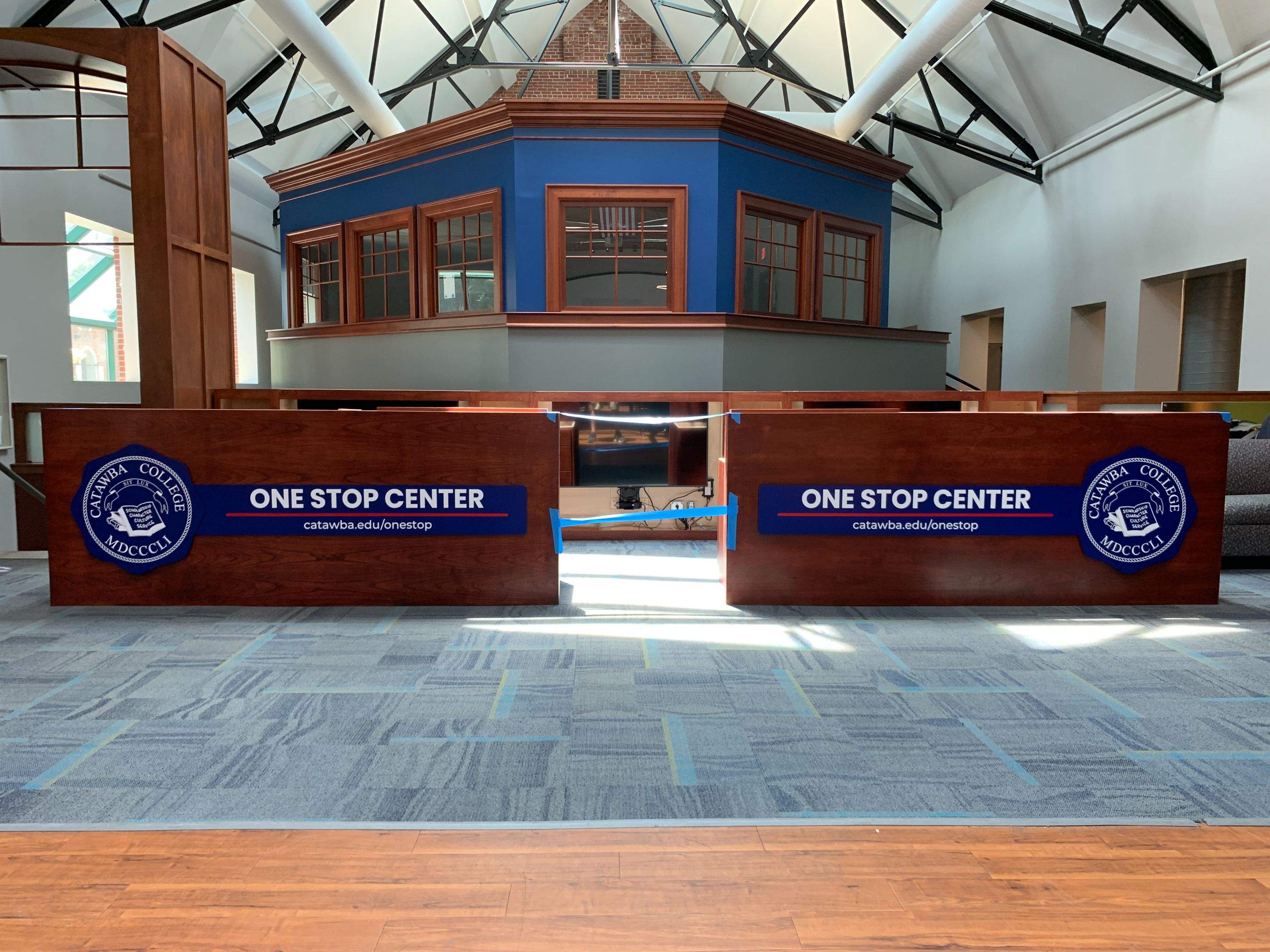 Catawba College - Acrylic Desk Signage by QC Signs and Graphics
